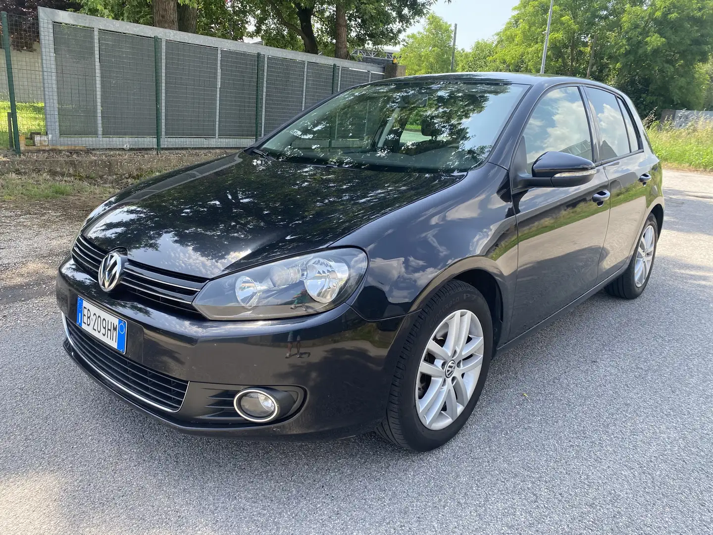 Volkswagen Golf Golf VI 2008 5p 1.4 tsi Highline 160cv Negro - 1