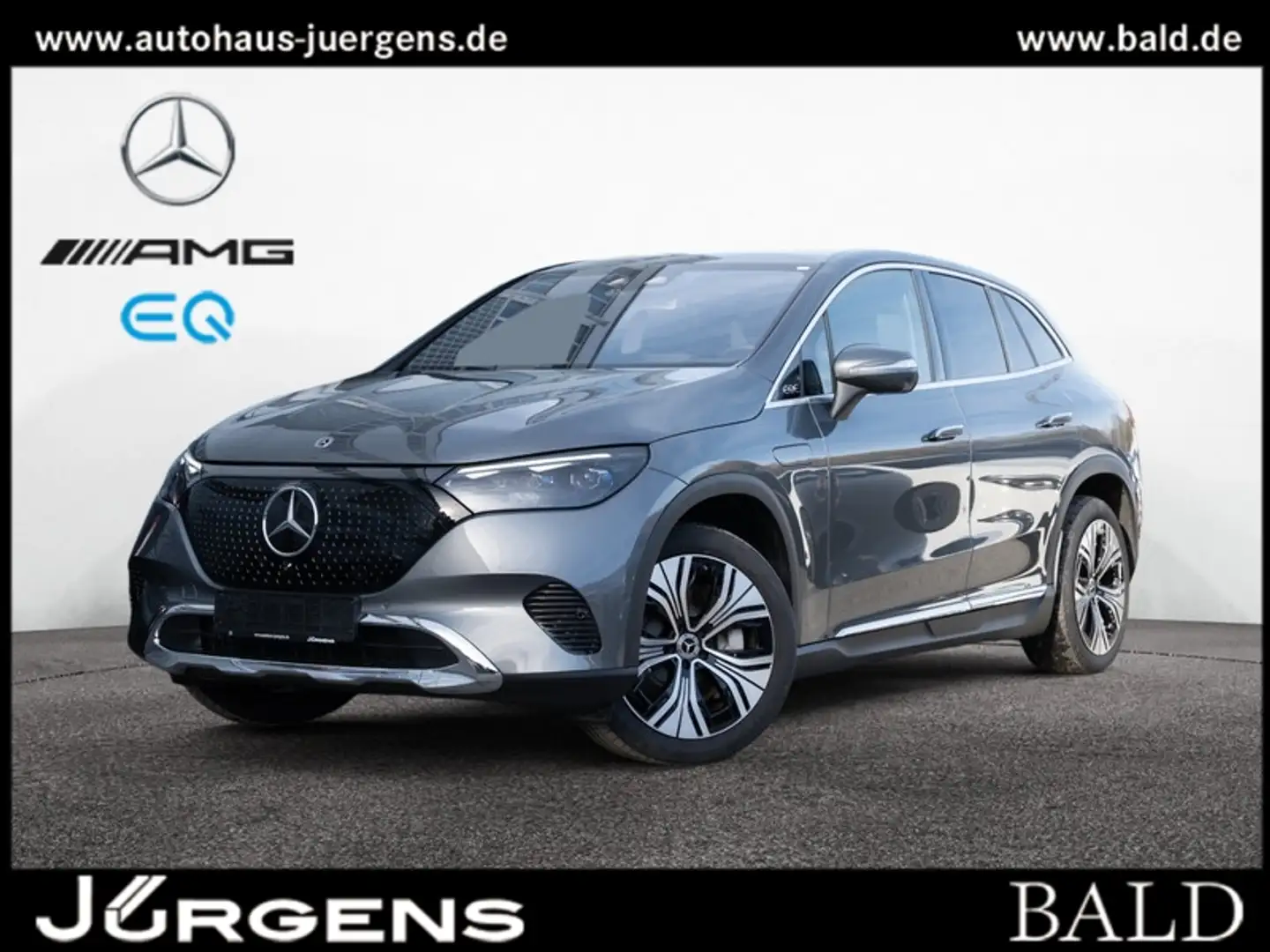 Mercedes-Benz EQE SUV EQE 350+ SUV Pano/Burm/HA-Lenkung/AHK/Memo/Distr Grau - 1