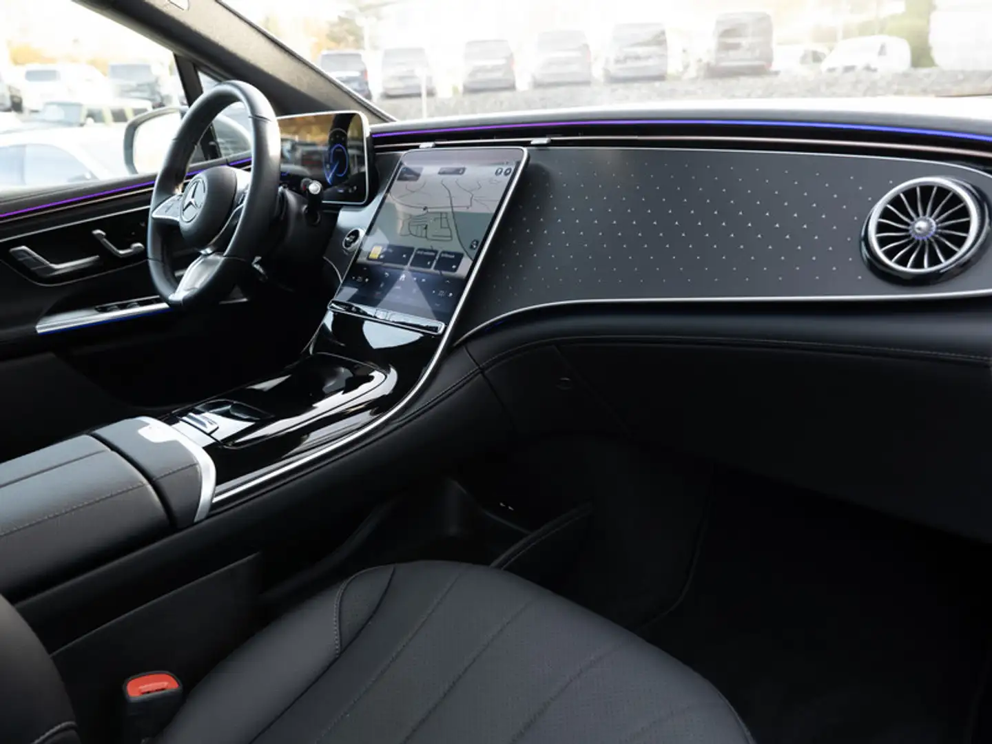 Mercedes-Benz EQE SUV EQE 350+ SUV Pano/Burm/HA-Lenkung/AHK/Memo/Distr Grau - 2