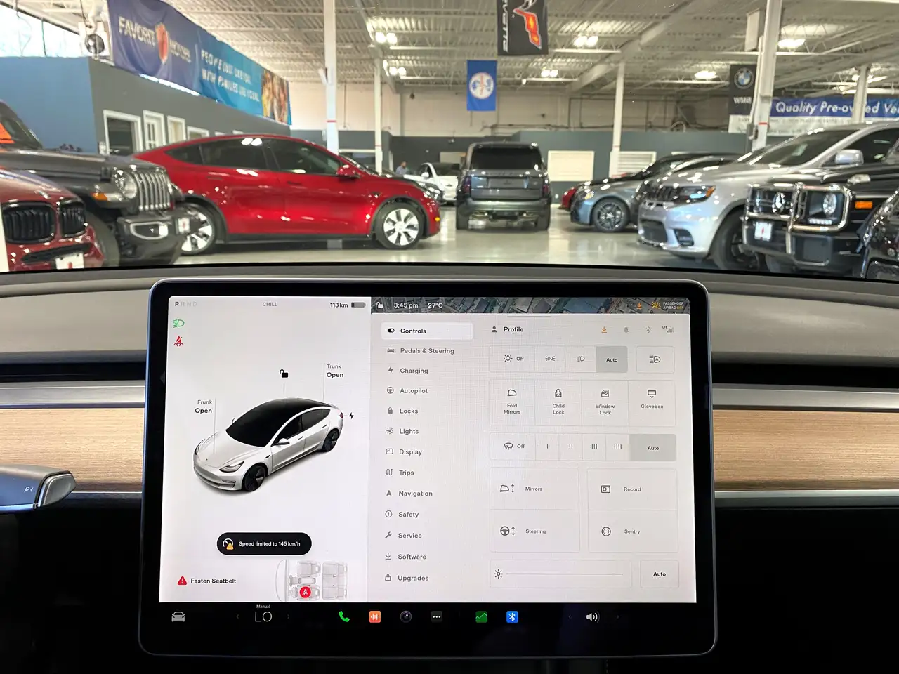 Tesla Model 3 fotografie Tesla Model 3
