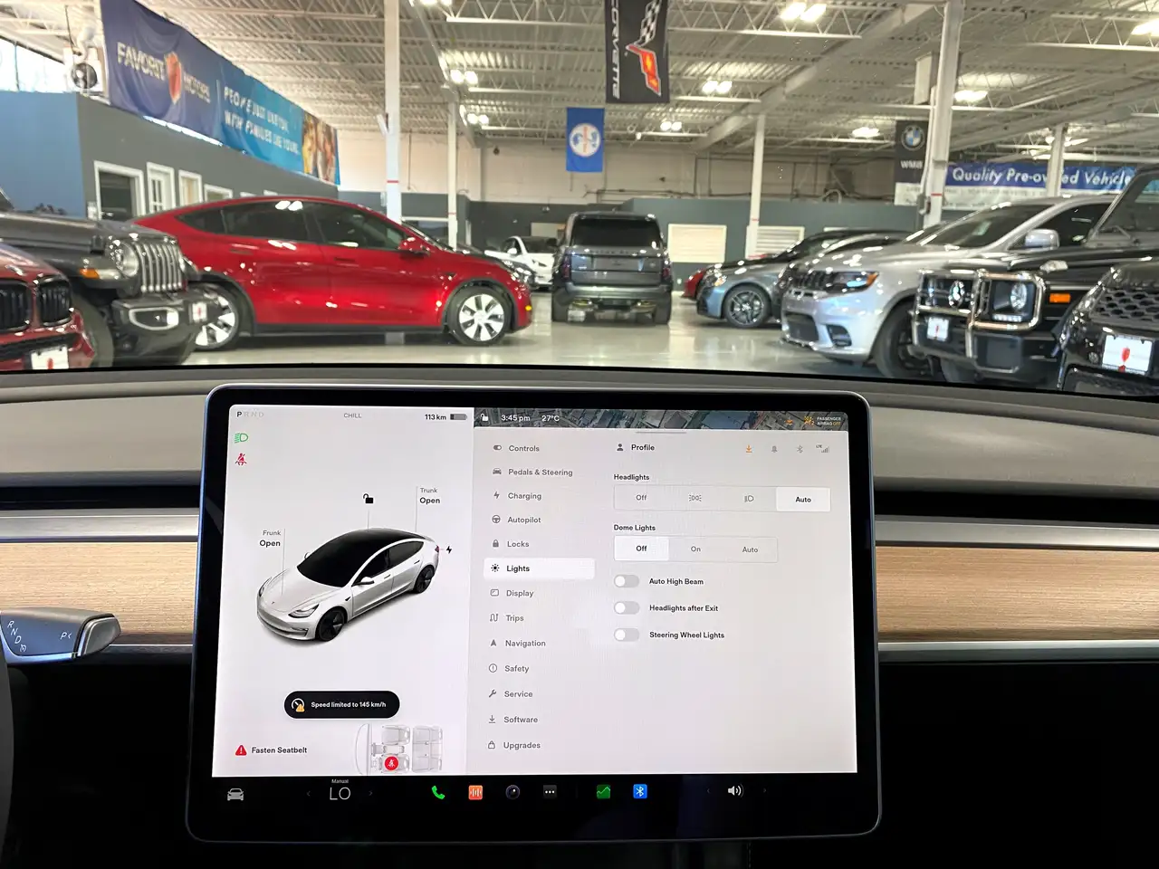 Tesla Model 3 fotografie Tesla Model 3