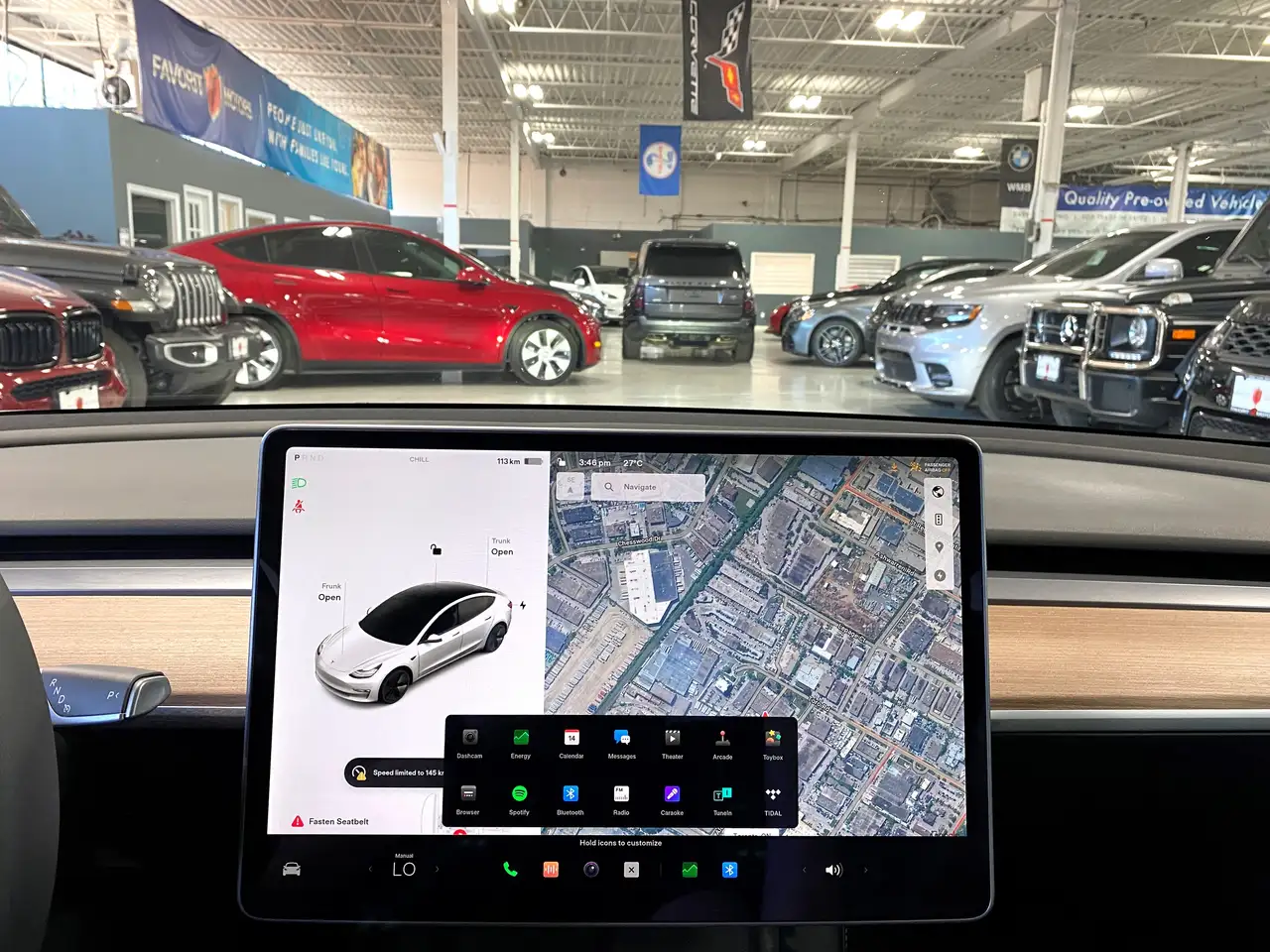 Tesla Model 3 fotografie Tesla Model 3
