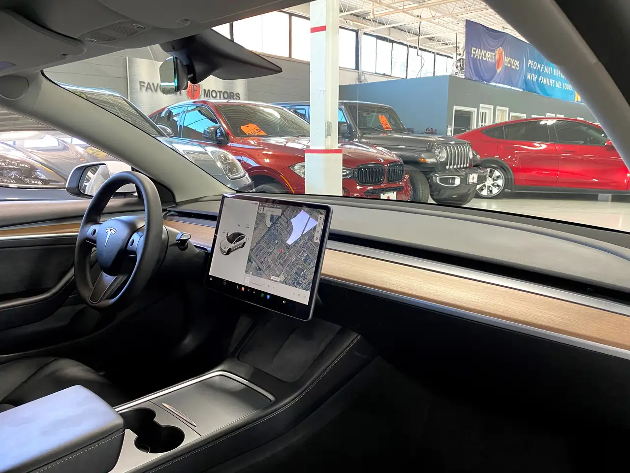 Tesla Model 3 fotografie Tesla Model 3