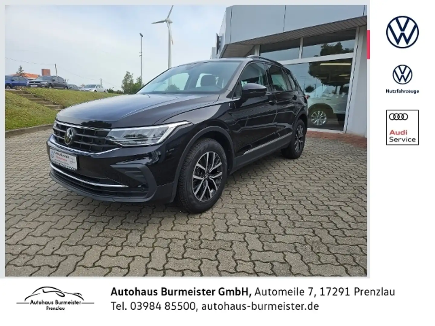 Volkswagen Tiguan 2.0 TDI Life, DSG, NAVI, AHK, KAMERA Negro - 1