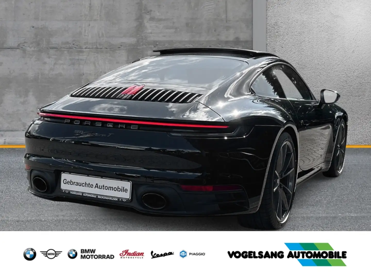 Porsche 911 Carrera T (992) Schalter Leichtbau Panorama Kamera Negro - 2