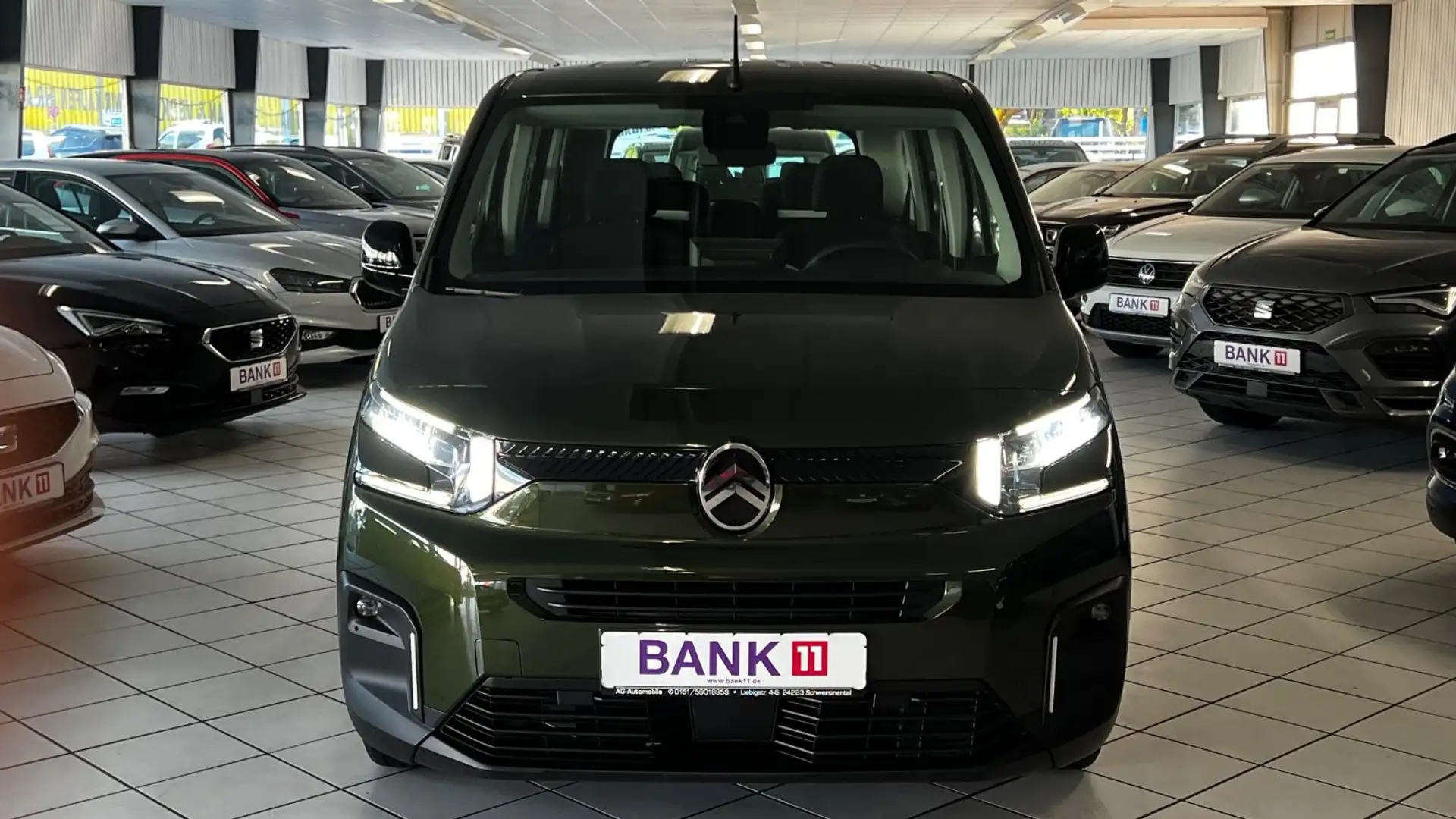 Citroen Berlingo BlueHDi 130 S&S XL MAX TÜV &Garantie Grün - 1