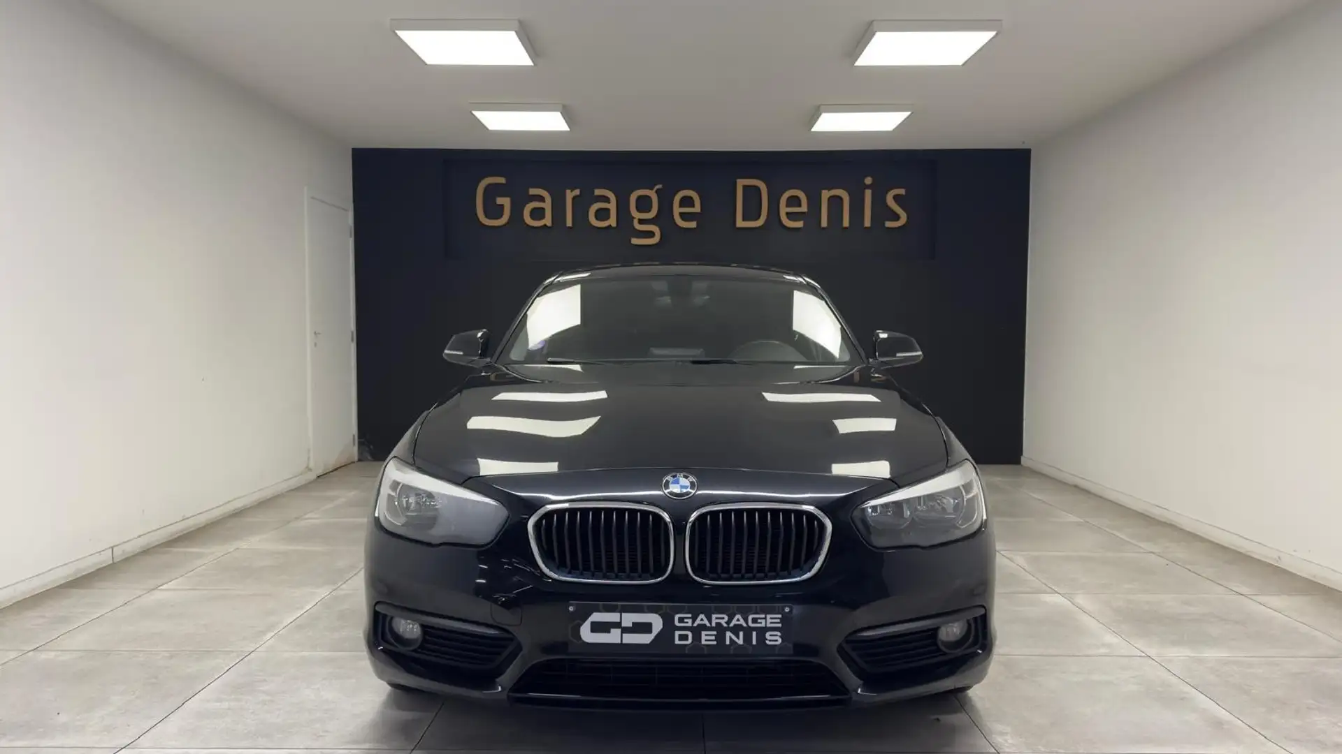 BMW 118 i  **GPS**CUIR**LED**GARANTIE 12 MOIS** Noir - 2