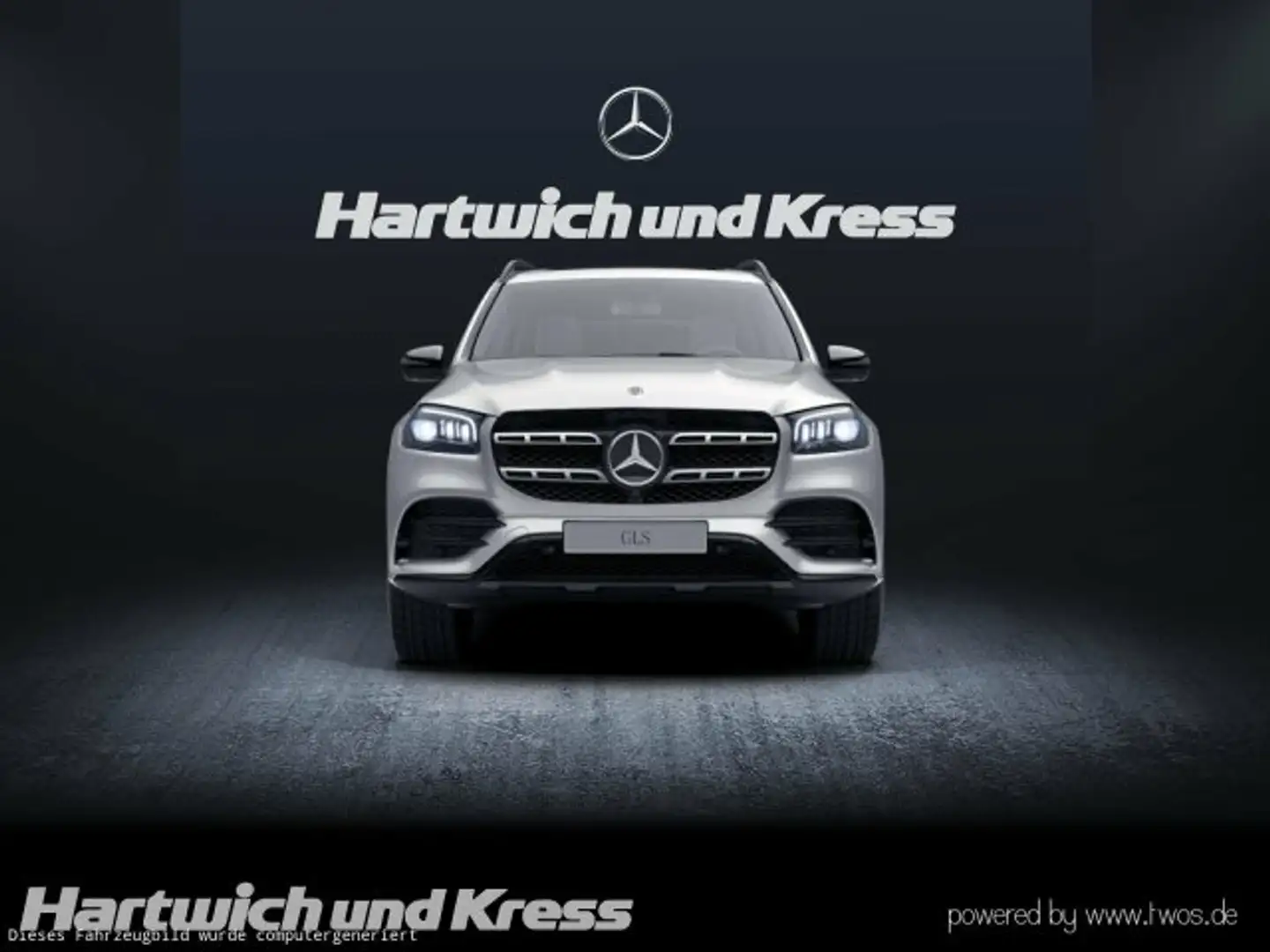 Mercedes-Benz GLS 580 GLS 580 AMG Line 4Matic+AHK+Burmester+Night+Distro srebrna - 2