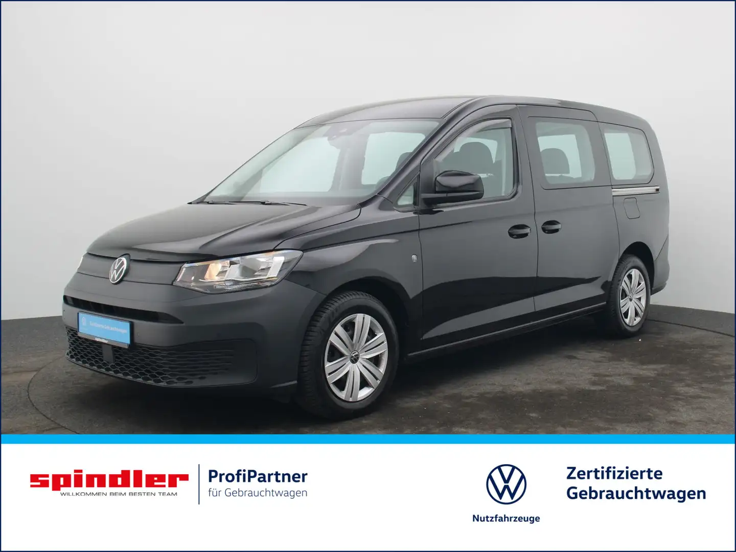Volkswagen Caddy 1.5 TGI/Digital Cockpit, PDC, GRA Schwarz - 1
