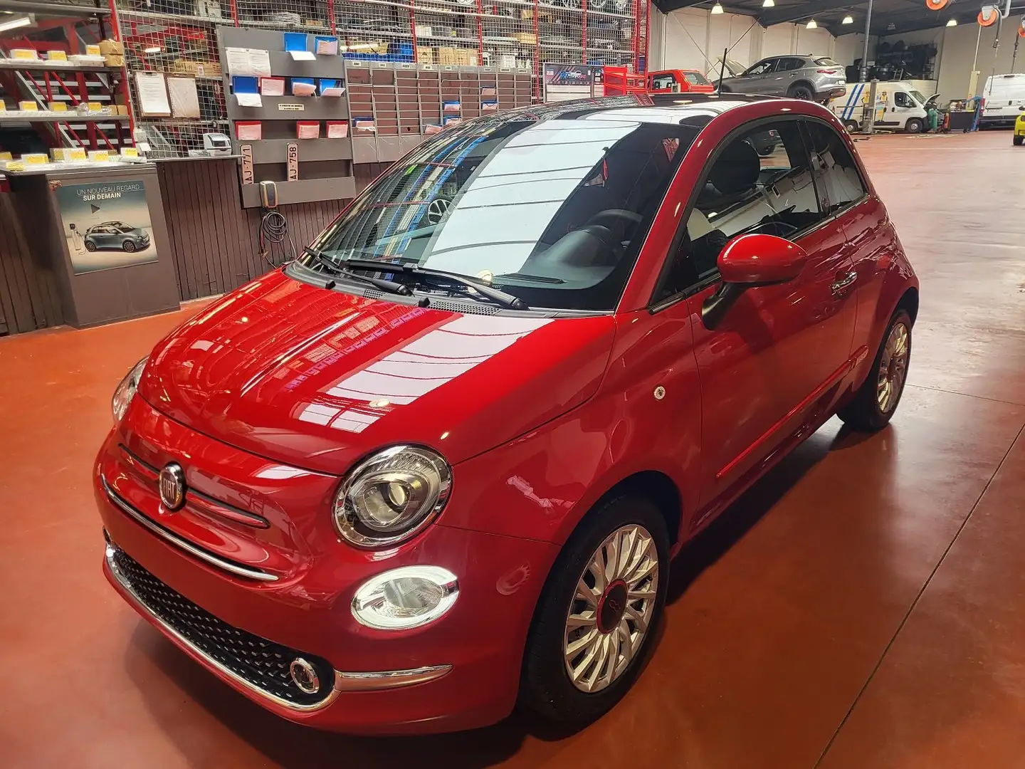 Fiat 500 500 1.0 GSE Hybrid RED Rood - 2