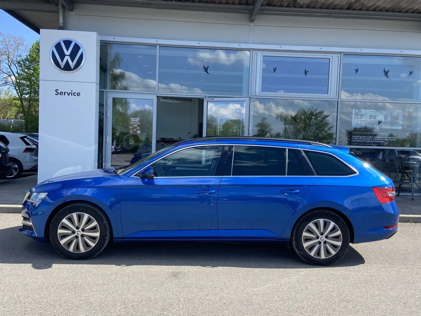 Skoda Superb Combi iV 1.4 TSI DSG KLIMAKOMFORTSCHEIBE+ Blau - 2
