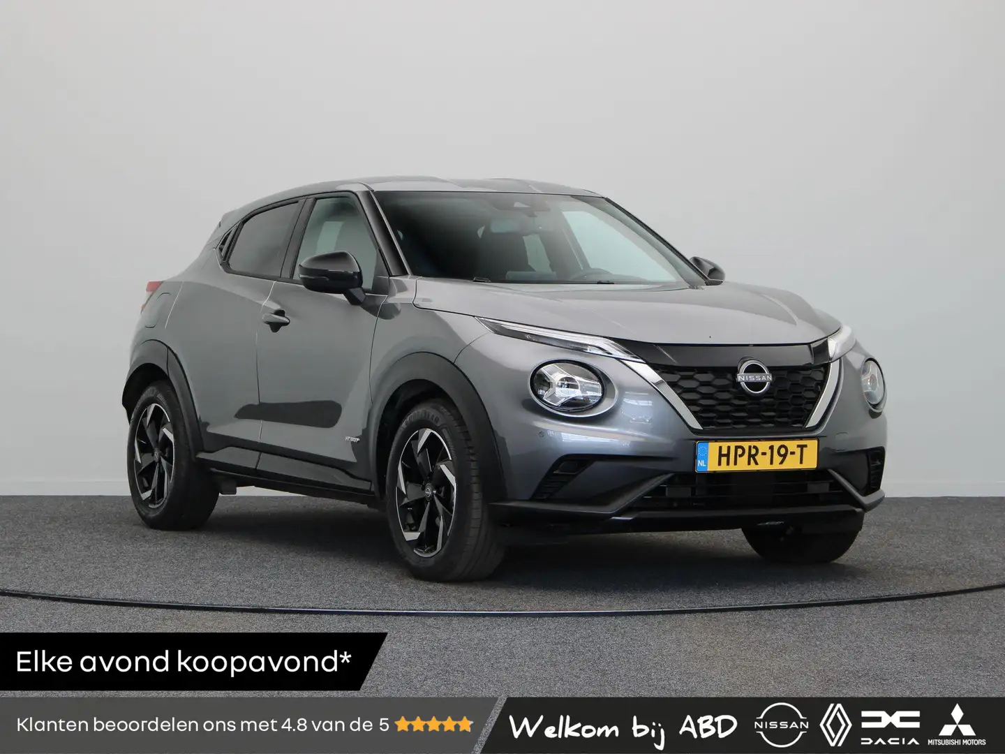 Nissan Juke 1.6 Hybrid N-Connecta | Apple Carplay/Android Auto Grijs - 1