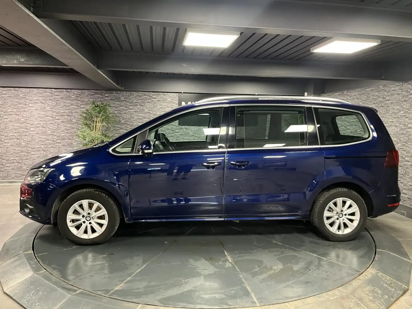 SEAT Alhambra Alhambra 2.0 16V TDI 150 Style 7 places Bleu - 2