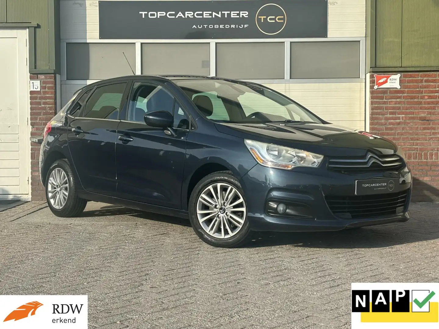 Citroen C4 1.6 THP Ligne Business/TREKHAAK/PARKS/NAVI/APK/NAP Modrá - 1