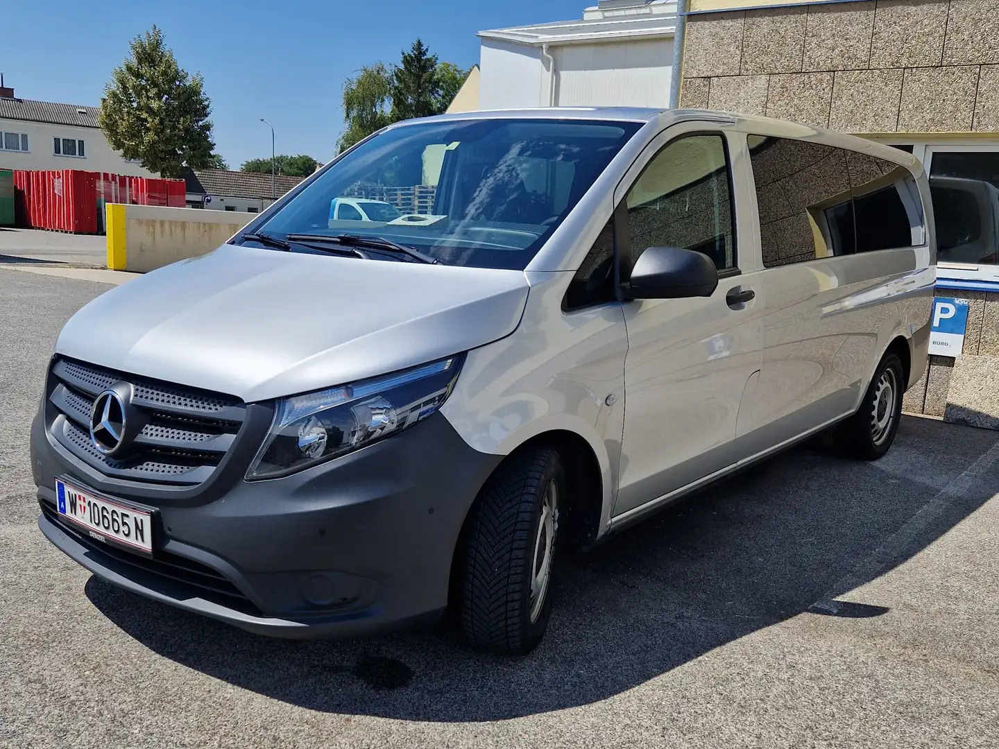 Mercedes-Benz Vito Vito 116, Extralong, Automatic slidind door Silber - 1