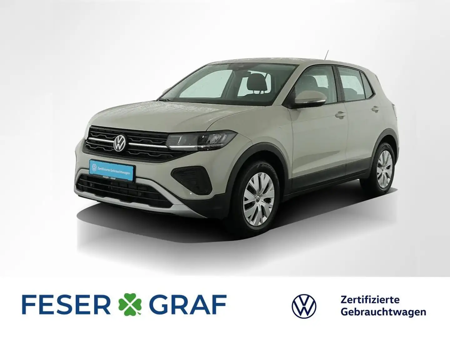 Volkswagen T-Cross 1.0 TSI APP LED DIgiCockpit SiHz Grau - 1