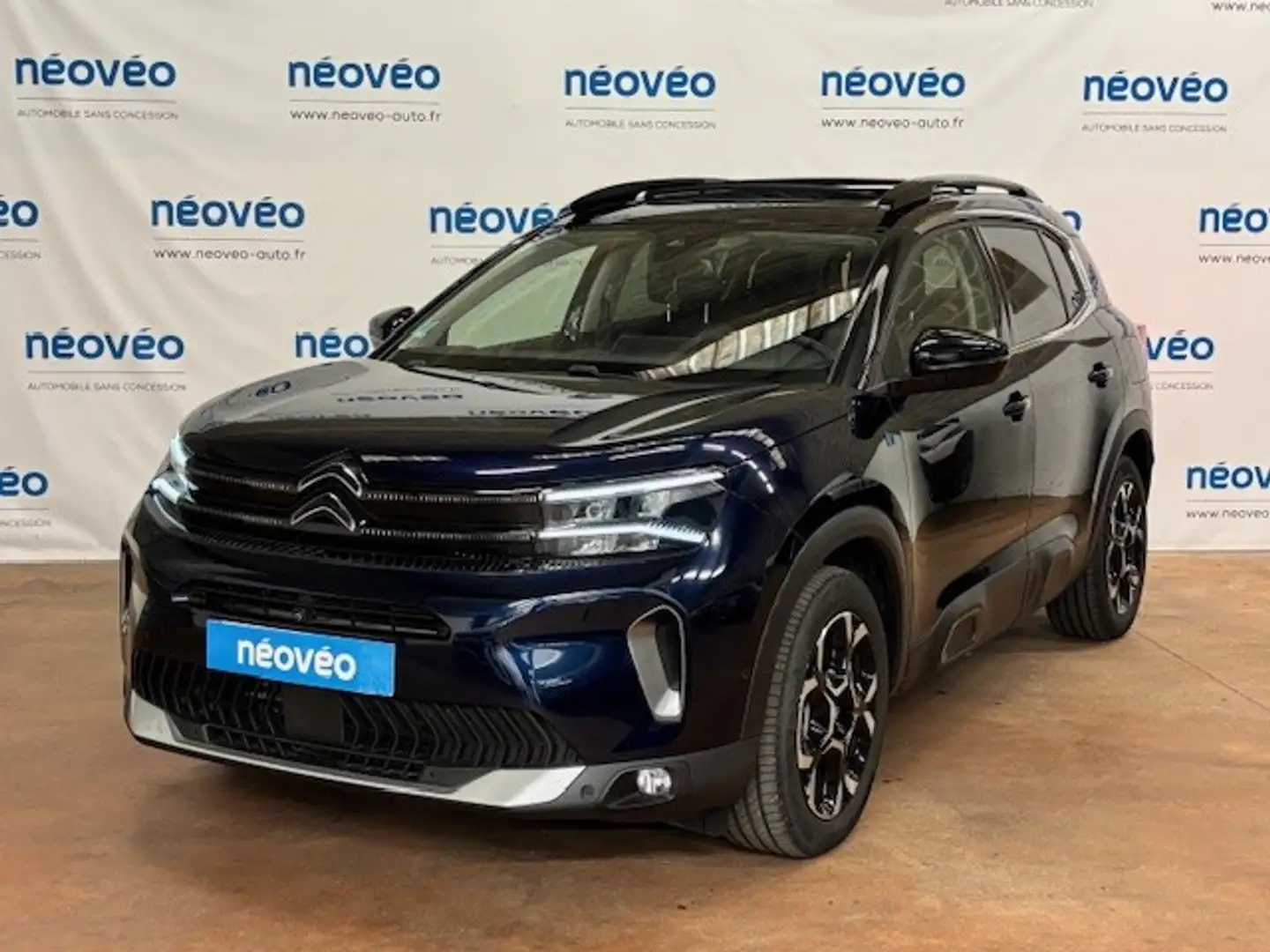 Citroen C5 Aircross HYBRID RECHARGEABLE 225CH SHINE E-EAT8 Bleu - 1