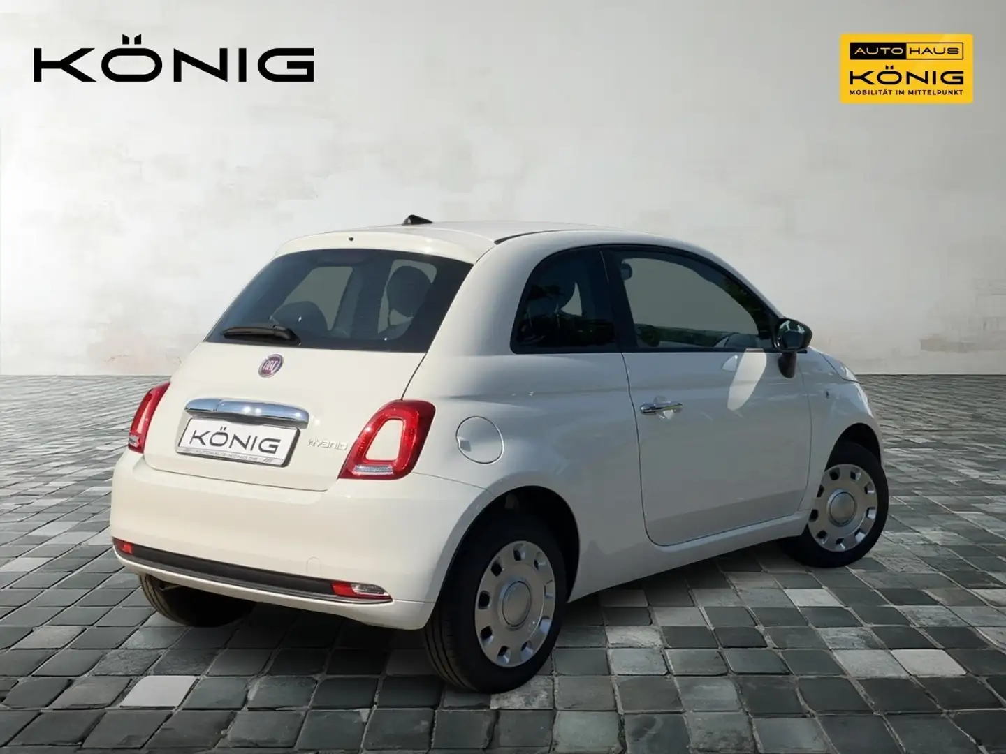 Fiat 500 1.0 GSE Last Edition Klima & Sound Weiß - 2