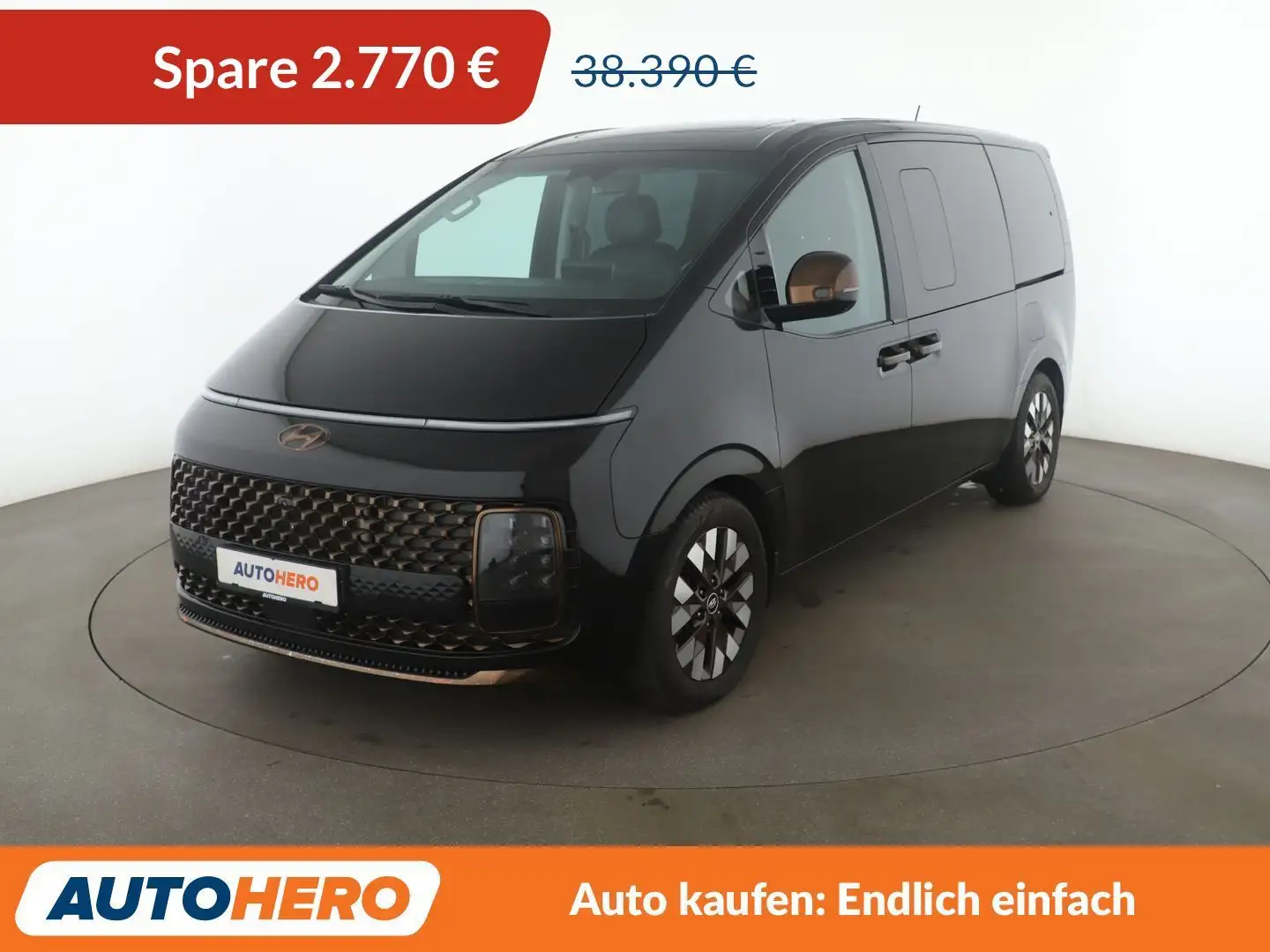 Hyundai STARIA 2.2 CRDi Signature 4WD Aut.*NAV*LED*ACC*CAM*PDC*SH Чорний - 1