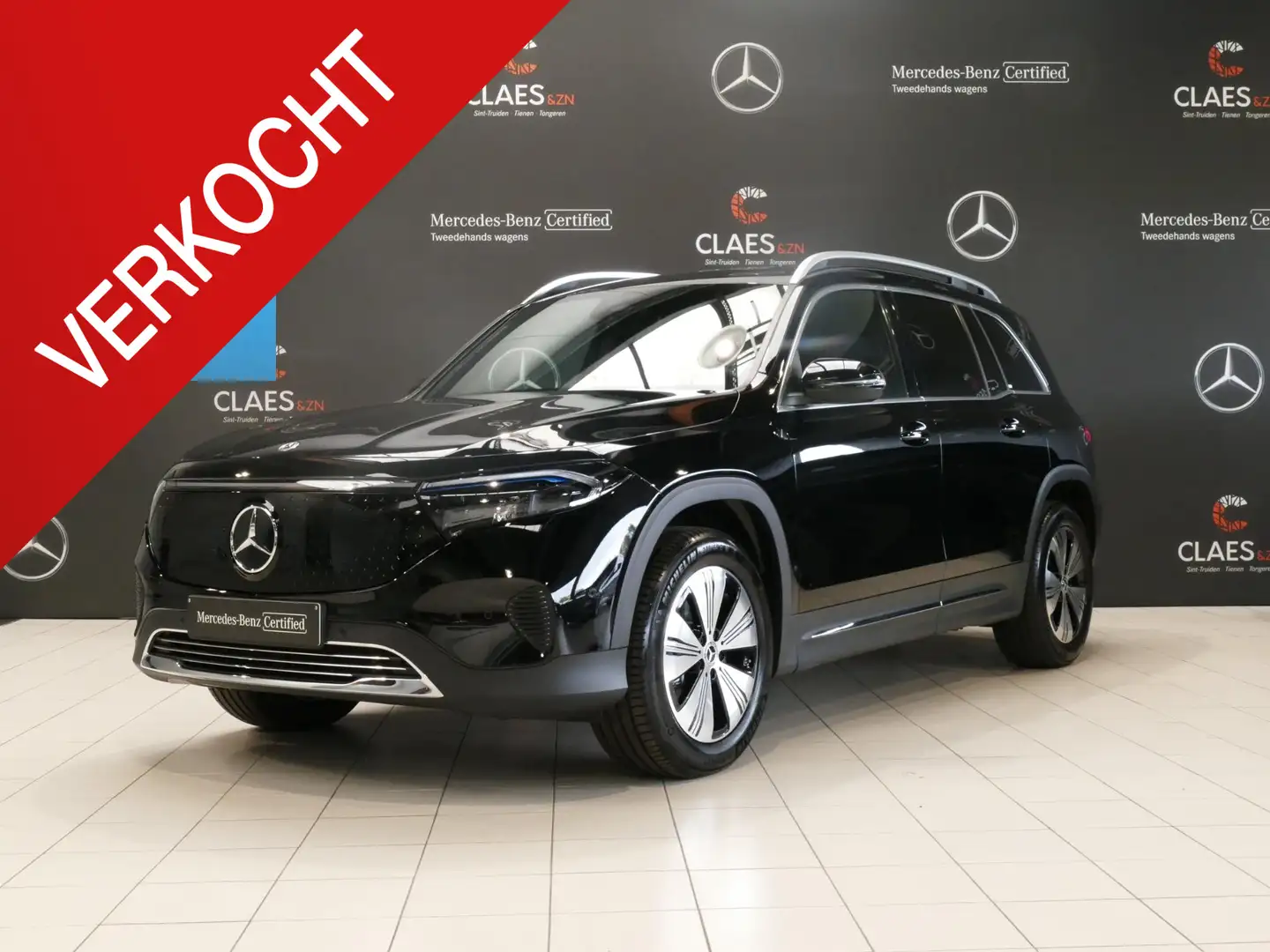 Mercedes-Benz EQB 300 4MATIC Luxury Line DOS 8009 + 2x onderhoud Service Zwart - 1
