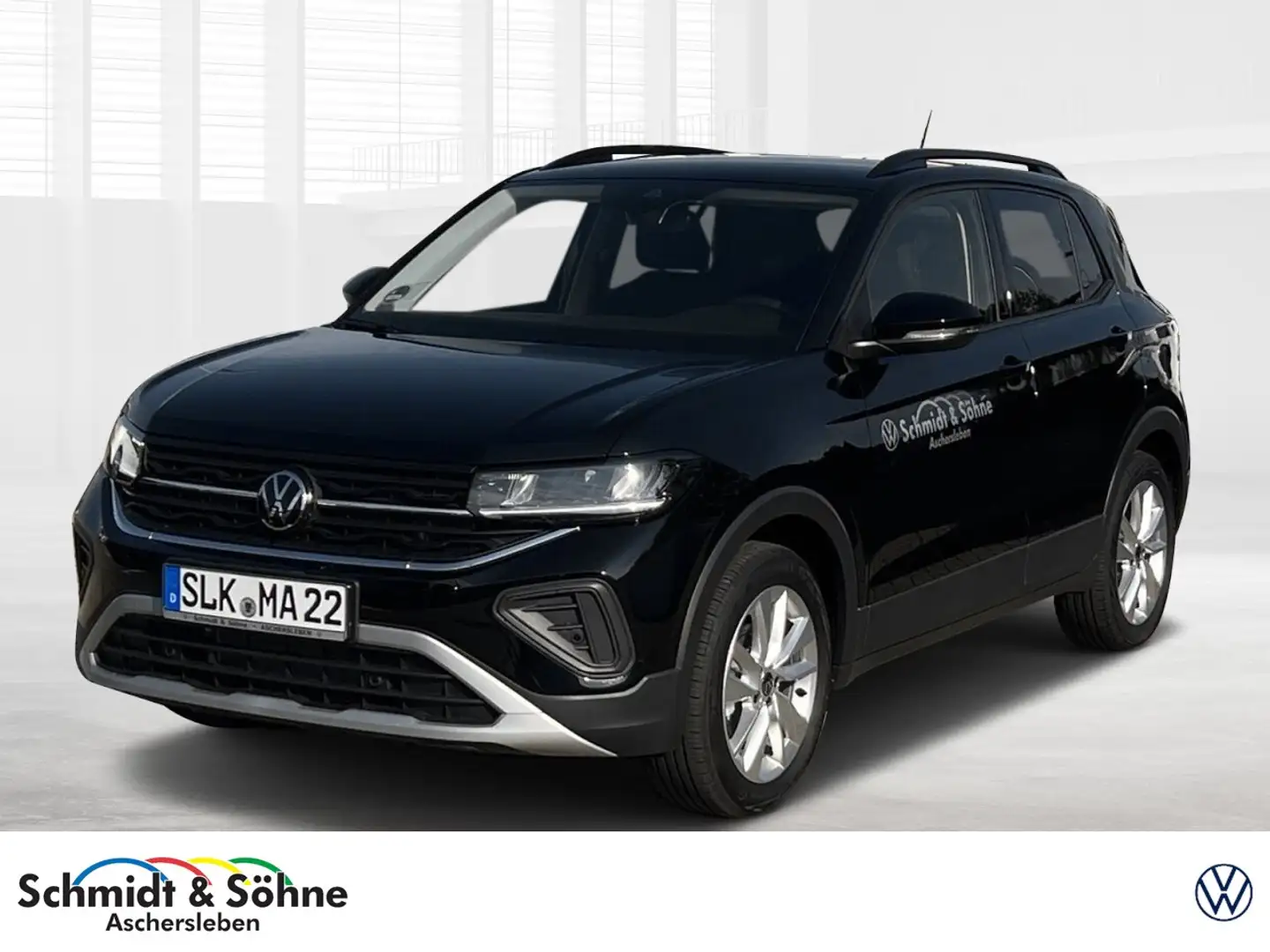 Volkswagen T-Cross Life 1.0 l TSI AHK, ACC, LED, EPH, SHZ, Klima Negro - 1