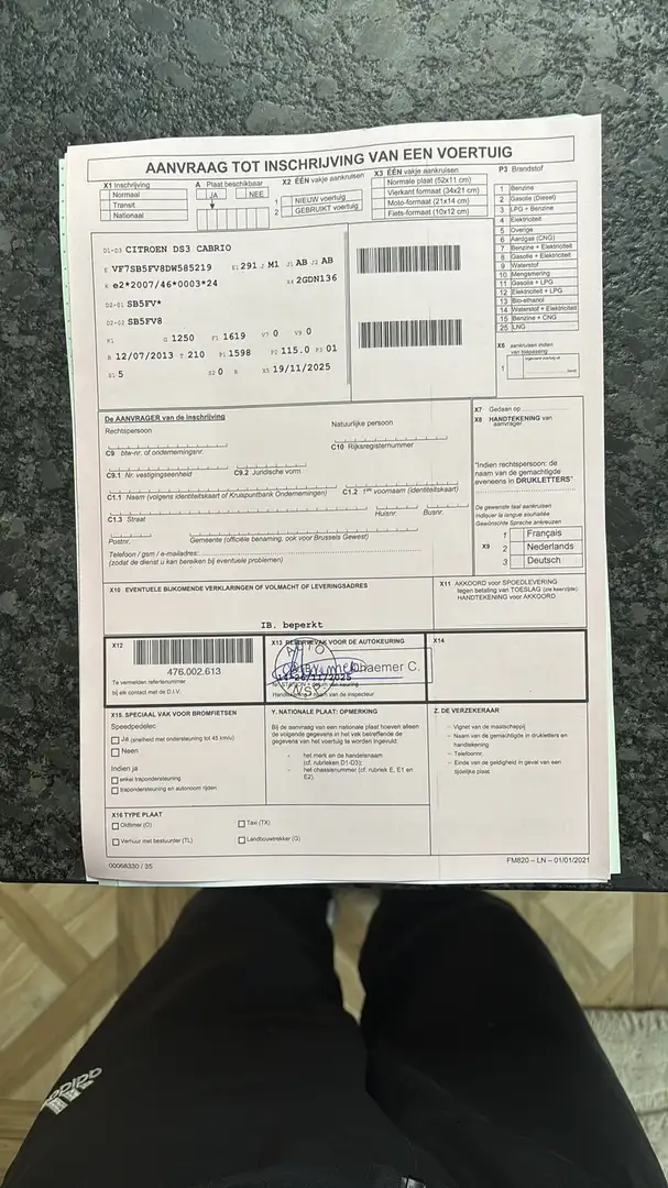 Citroen DS3 Cabrio 1.6 THP Sport Chic - 2