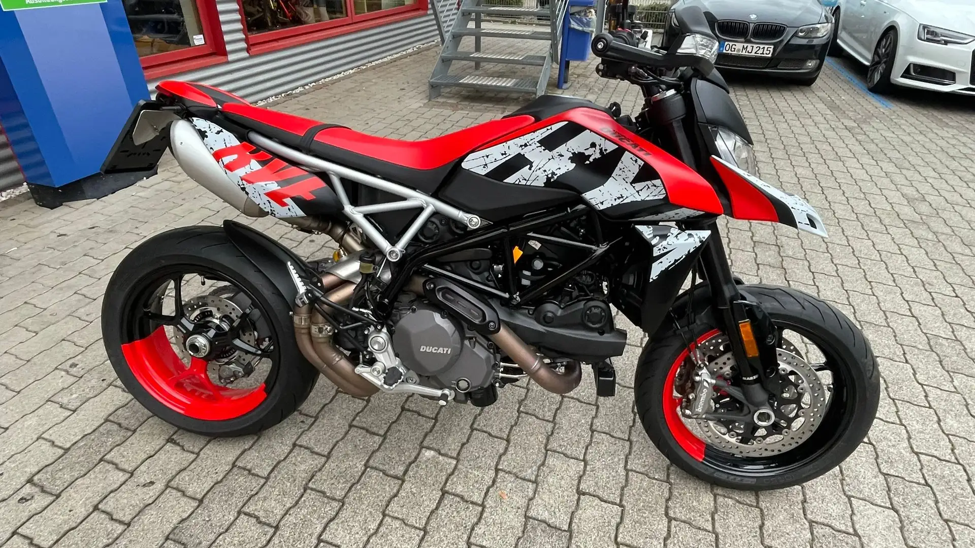 Ducati Hypermotard 950 RVE Modell 2024 *Garantie* Roşu - 1