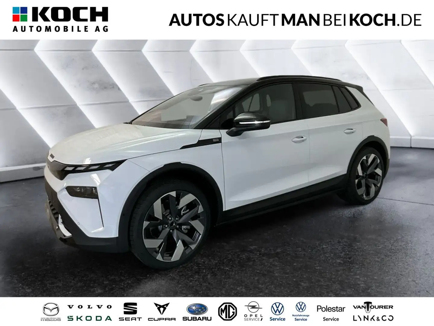Skoda Elroq First Edition SPORT MAXX AHZV WÄRMEP. HUD Blanc - 1