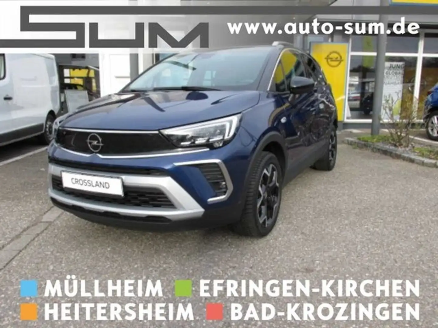 Opel Crossland Elegance Rückfahrka. Navi Bleu - 1