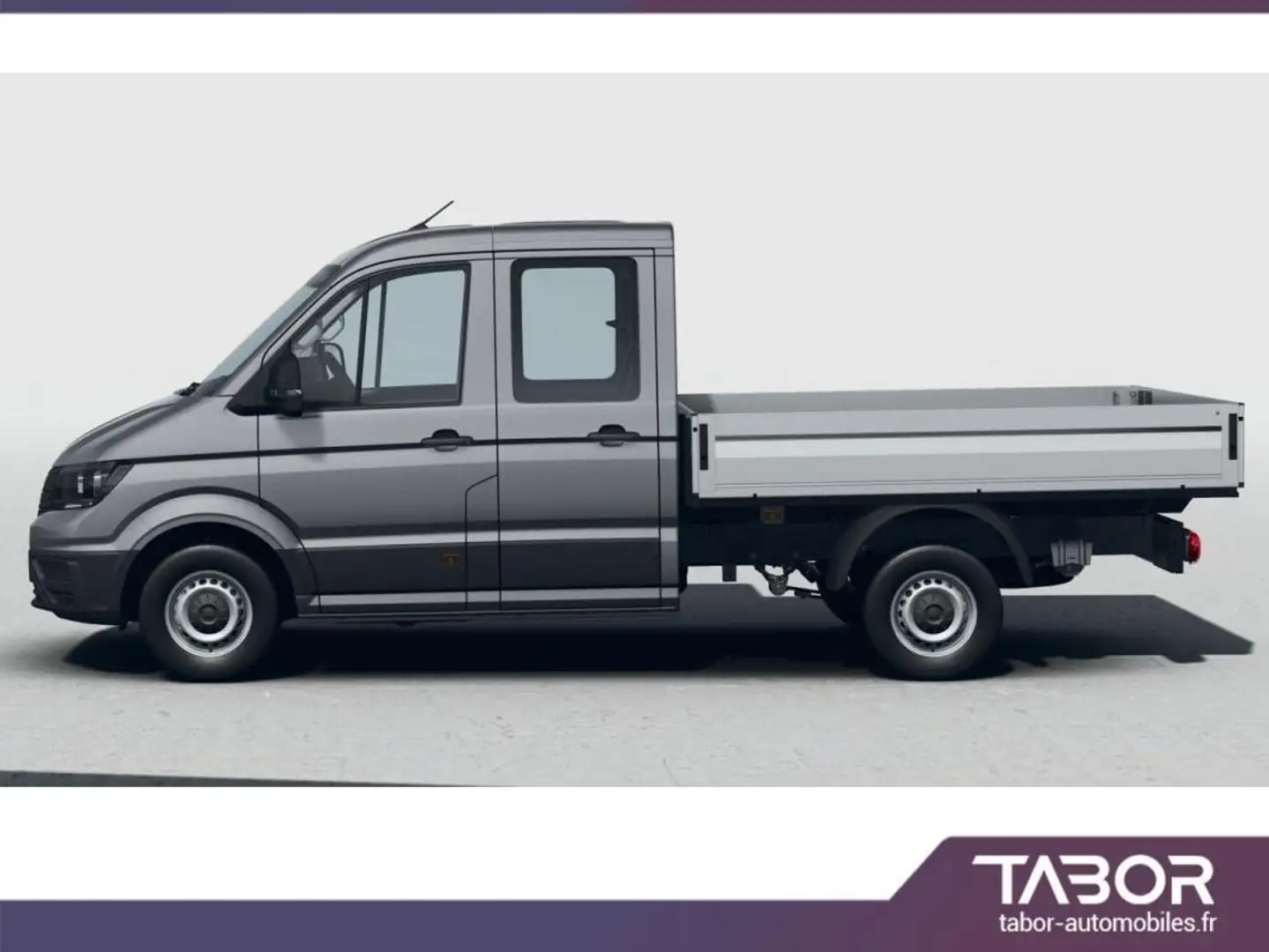 Volkswagen Crafter Pritsche 35 2.0 TDI 140 DOKA Gris - 2