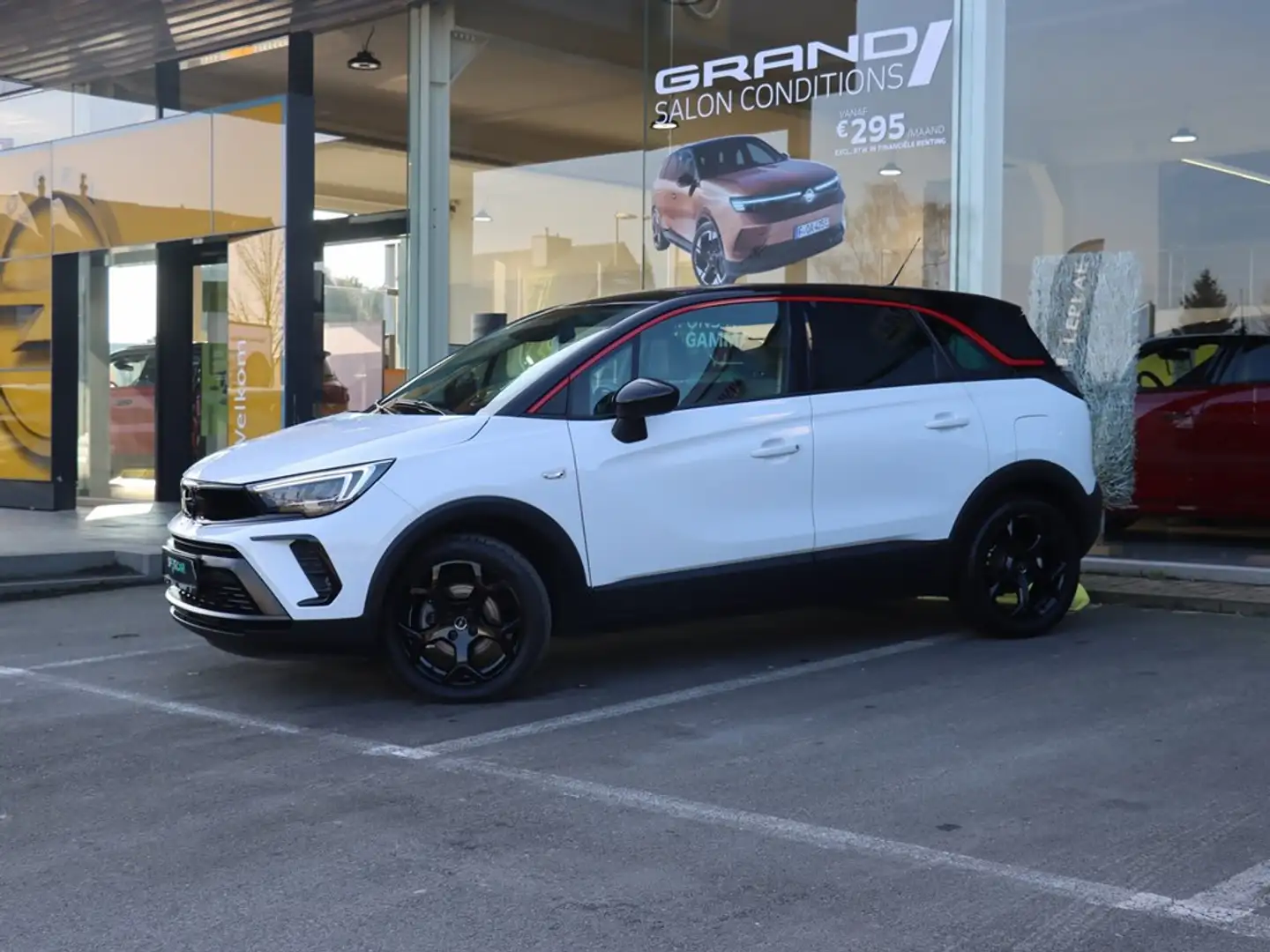 Opel Crossland 1.2T GS |AUTOMAAT|CAMERA|ECC| Blanc - 2