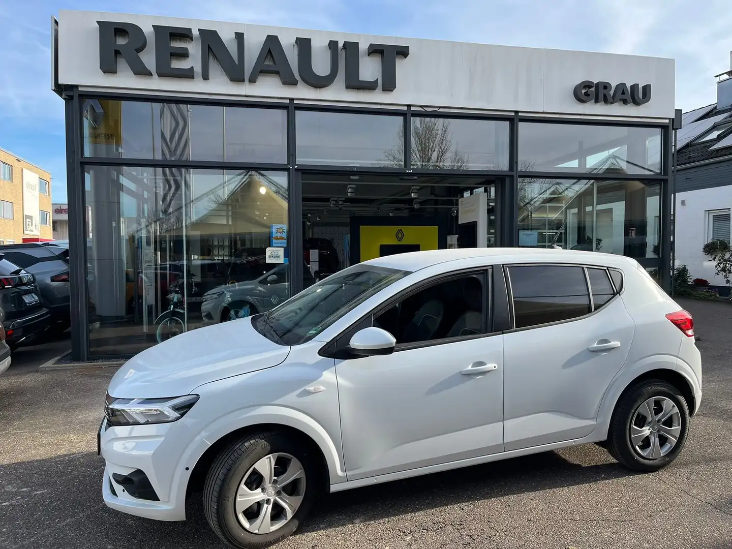 Dacia Sandero Expression Tce 90 CVT Automatik Weiß - 2