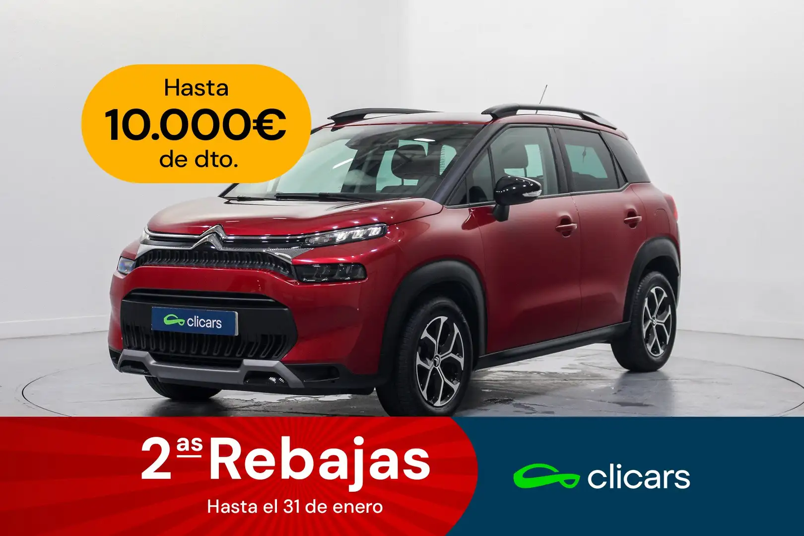 Citroen C3 Aircross BlueHDi S&S Plus 110 Rouge - 1