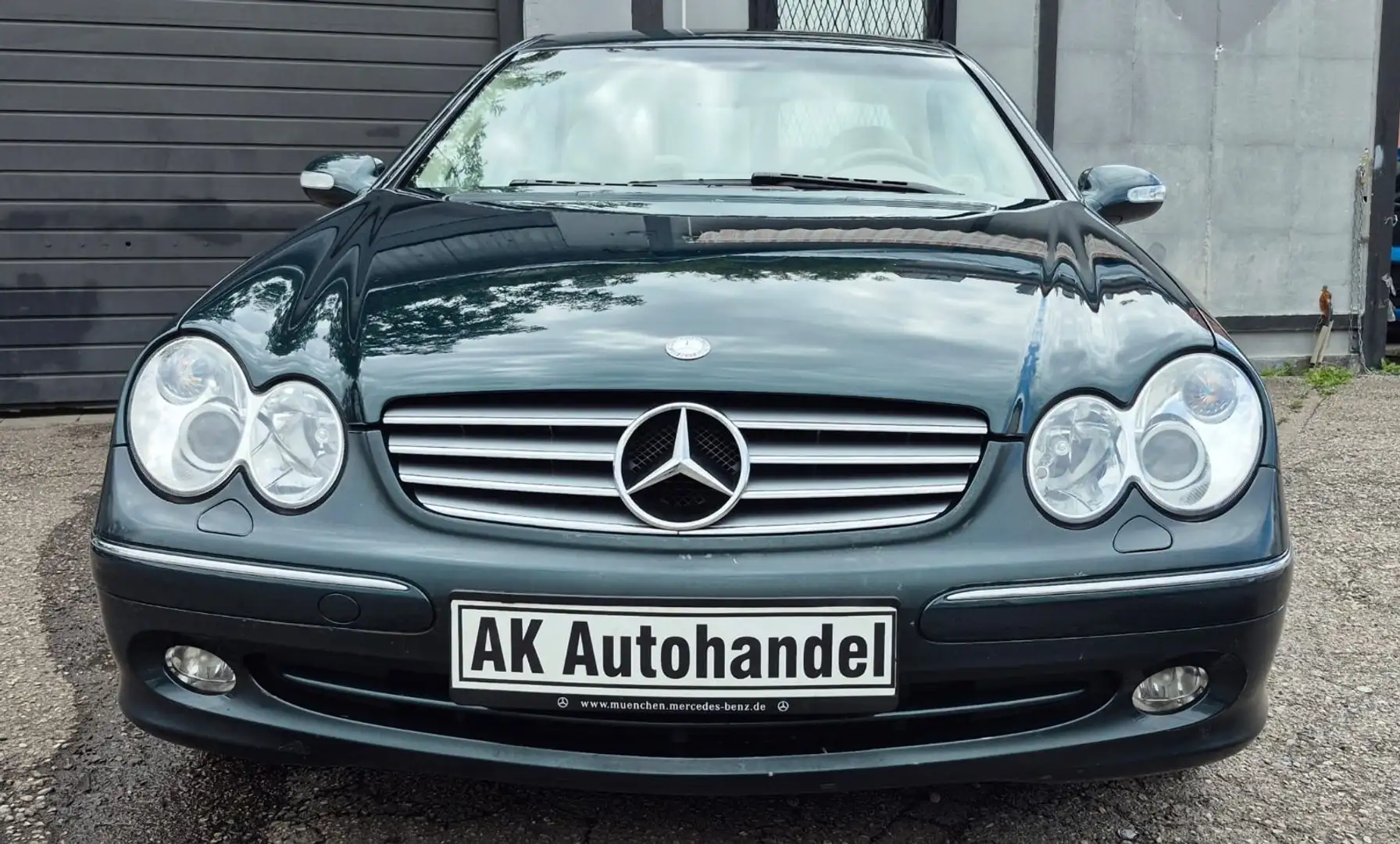Mercedes-Benz CLK 200 Kompressor Aut Leder 1 Hand Groen - 2