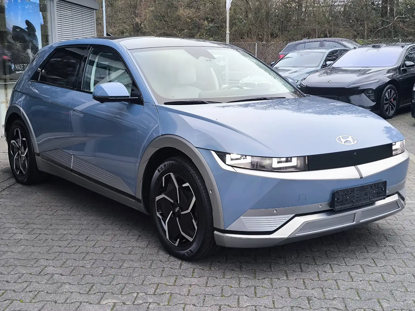 Hyundai IONIQ 5 Uniq WERKSGA+HEAD+MEMO+NAVI+ACC+360°+AHK Blau - 2