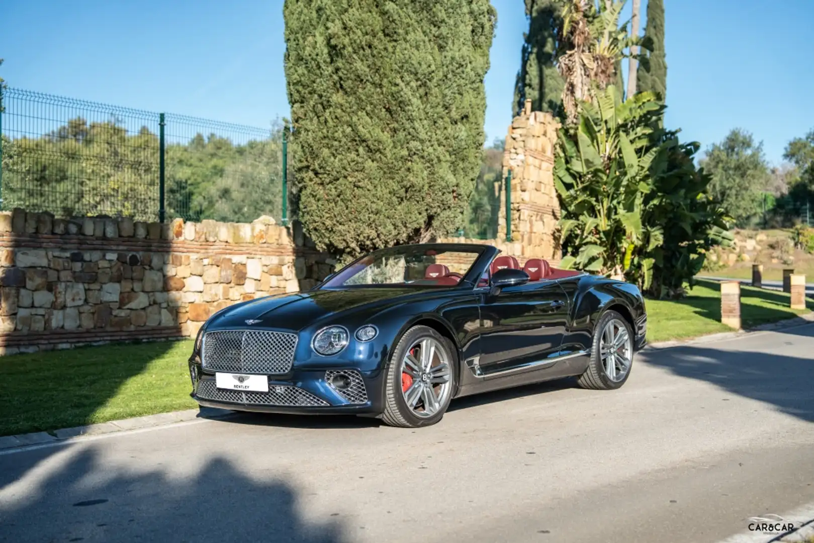 Bentley Continental GT V8 Convertible Modrá - 1