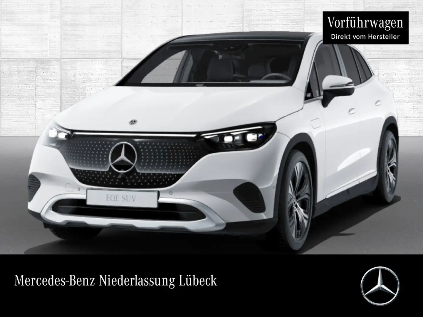 Mercedes-Benz EQE SUV EQE 350 AVANTG+PANO+360+AHK+BURMESTER+KEYLESS Белый - 1