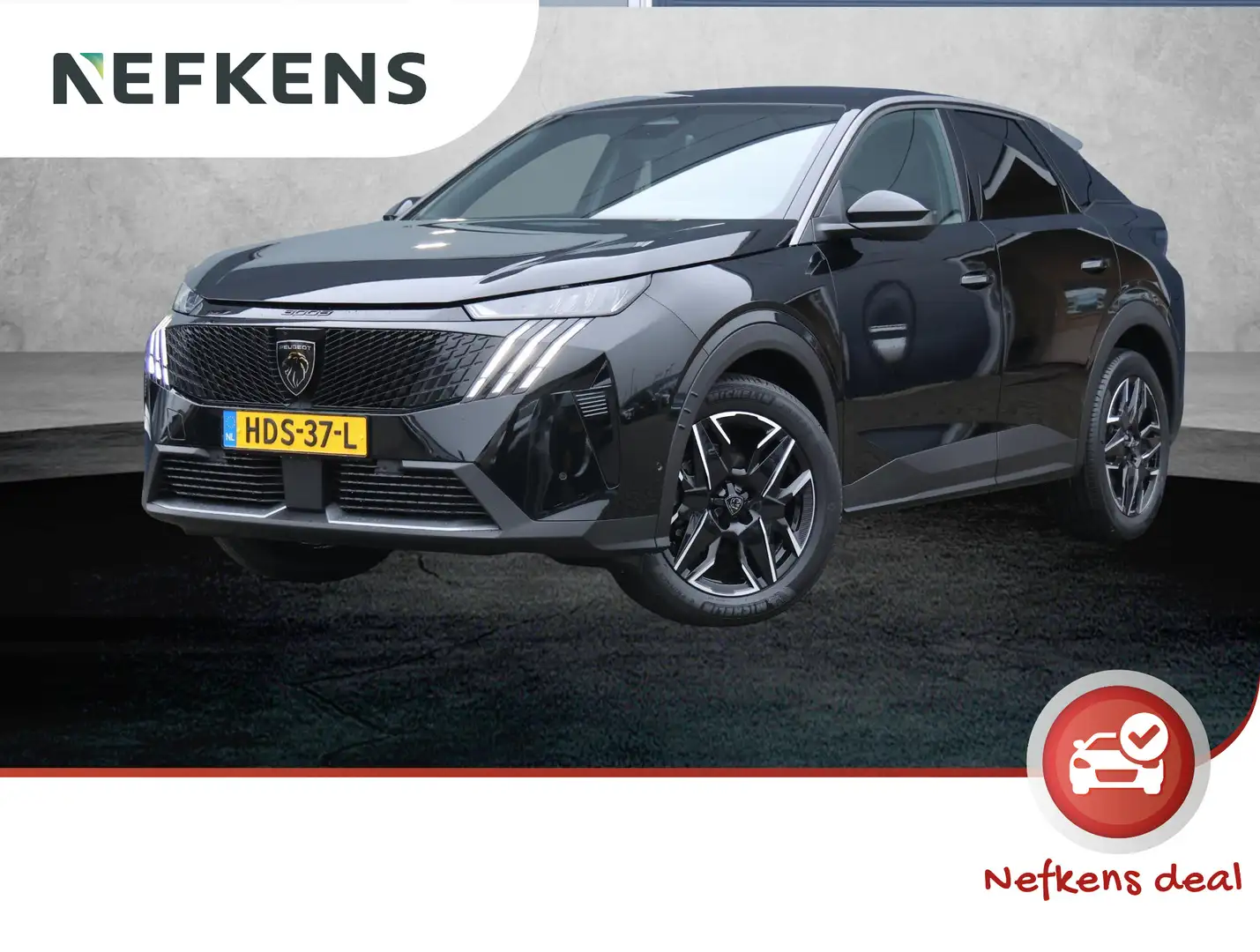 Peugeot 3008 1.2 Hybrid 136 Allure Automaat | DEMO | Navigation Zwart - 1