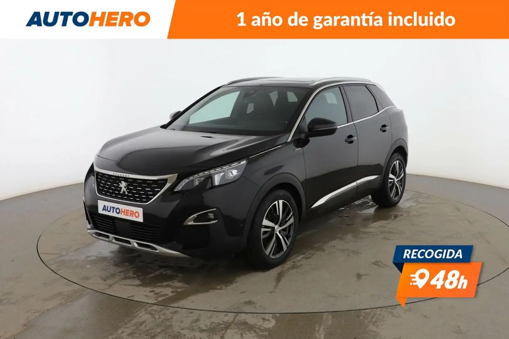 Peugeot 3008 1.2 PureTech GT Line Zwart - 1