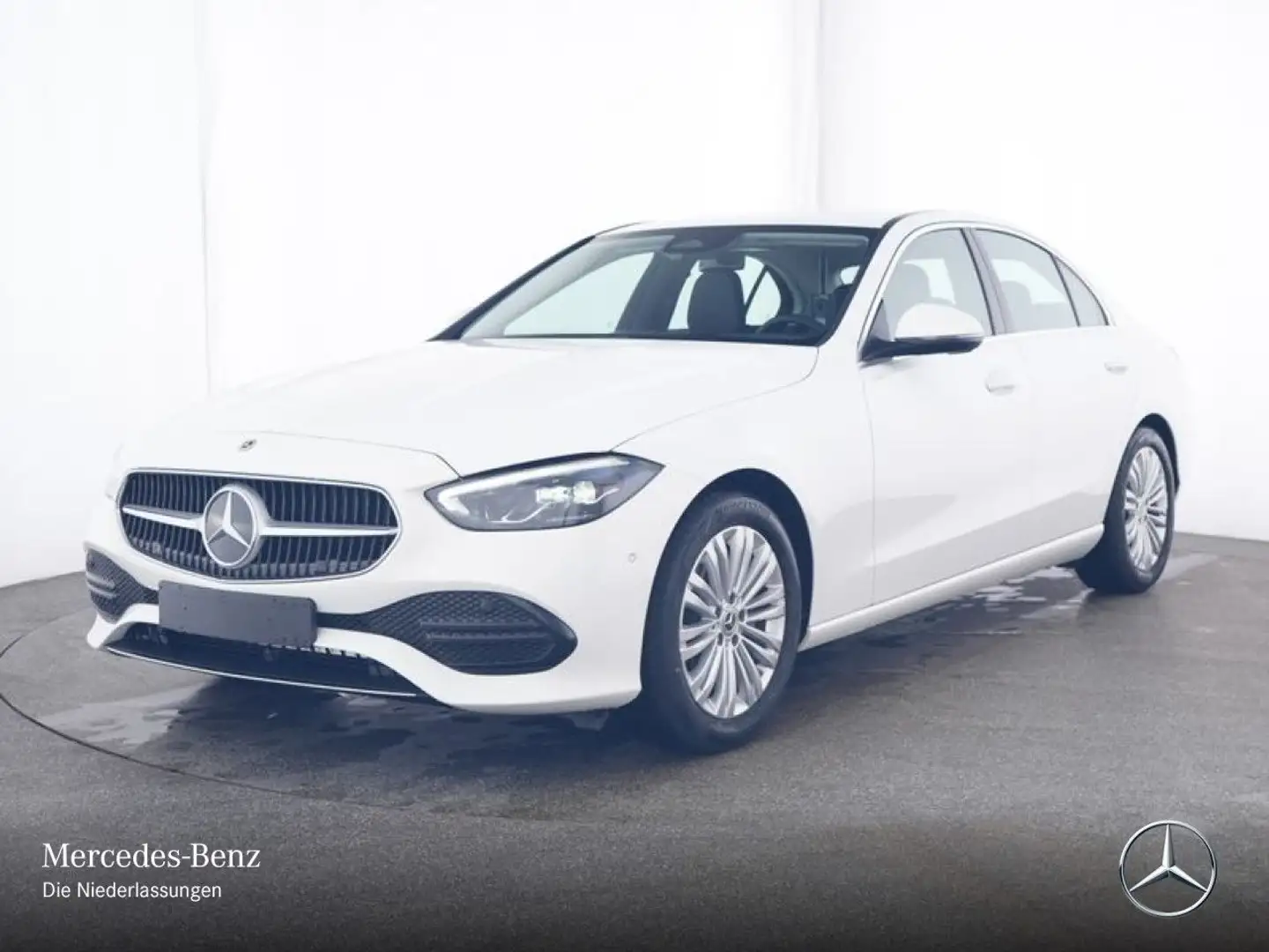 Mercedes-Benz C 180 AVANTG+LED+KAMERA+TOTW+KEYLESS+9G Weiß - 2