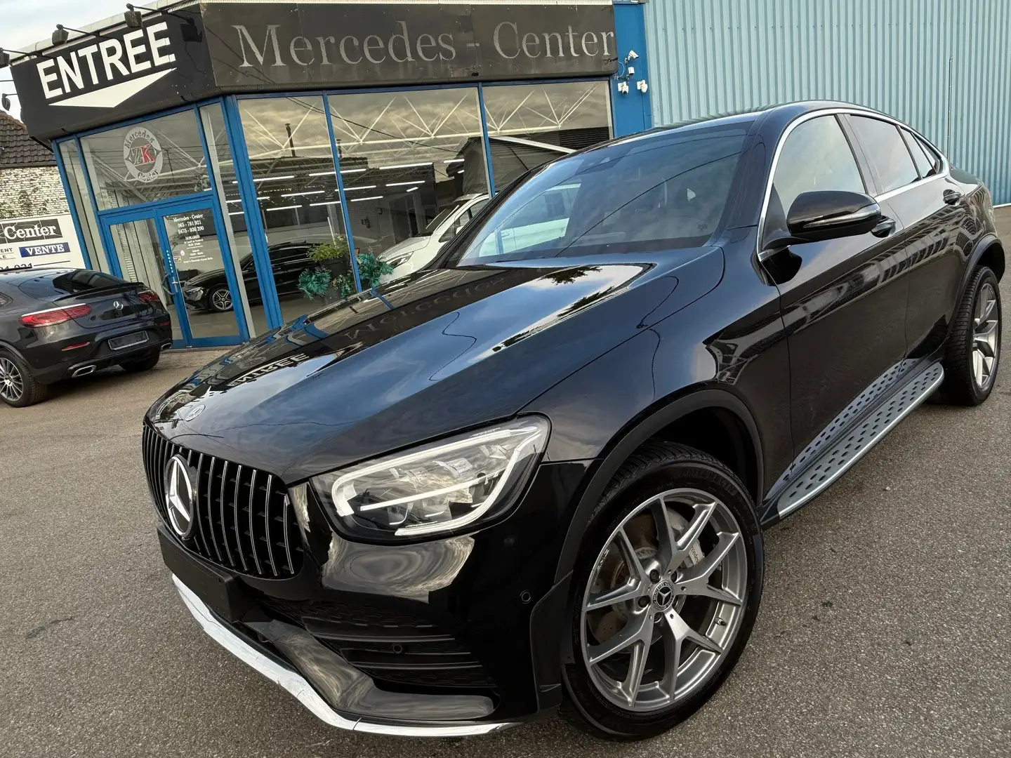 Mercedes-Benz GLC 300 De Coupé ✅ PACK AMG * LOOK 63 * 4MATIC * LED Zwart - 2