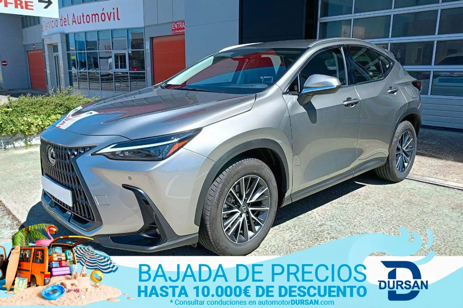 Lexus NX 350h Premium 2WD Gris - 1