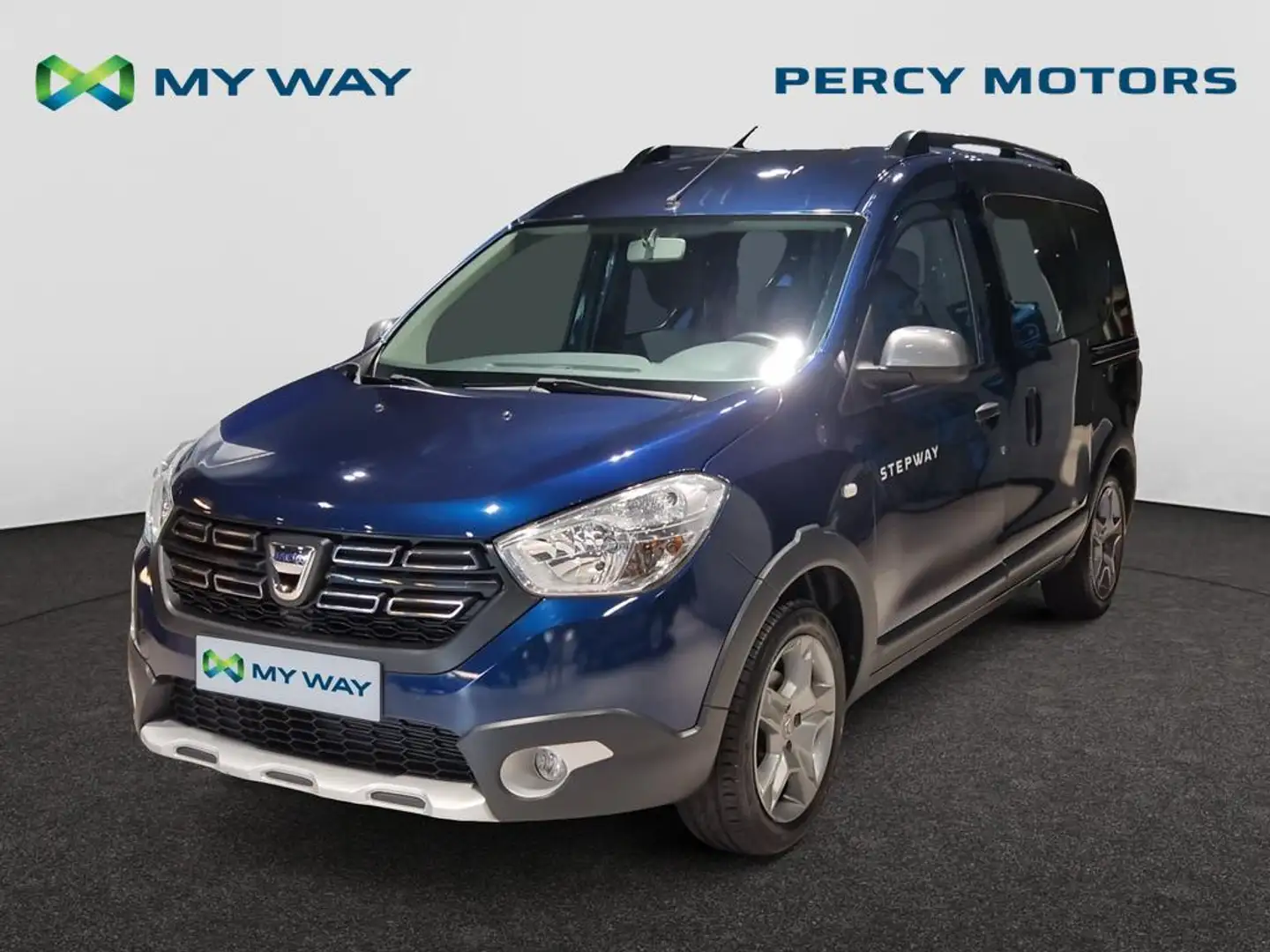 Dacia Dokker Dokker Stepway 1.6i SCe Stepway SL Rainbow (EU6.2) Bleu - 1
