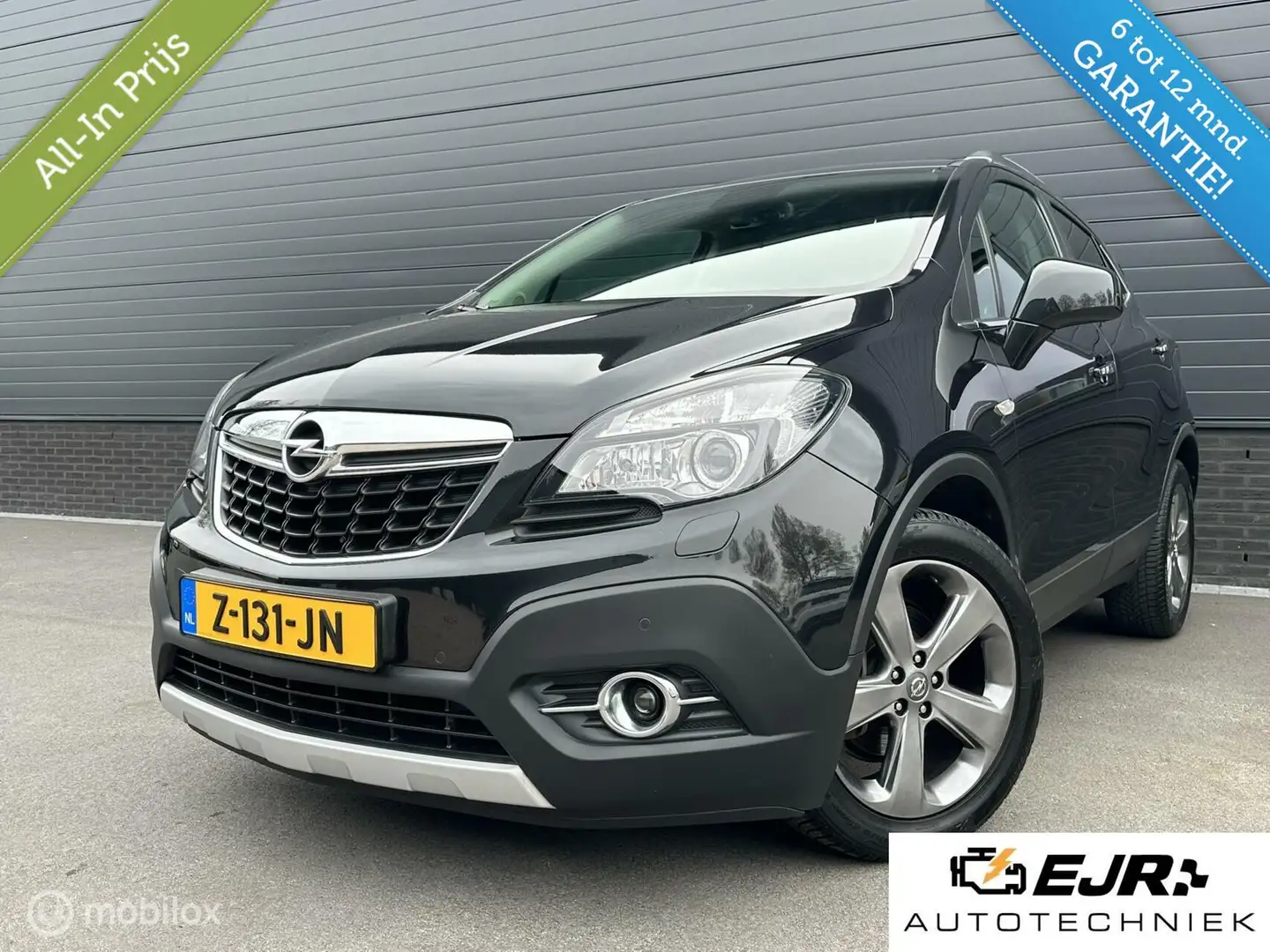 Opel Mokka 1.4 T Cosmo 4x4 VOL! CLIMA*CRUISE*NAVI*STOELV*PDC Negro - 1