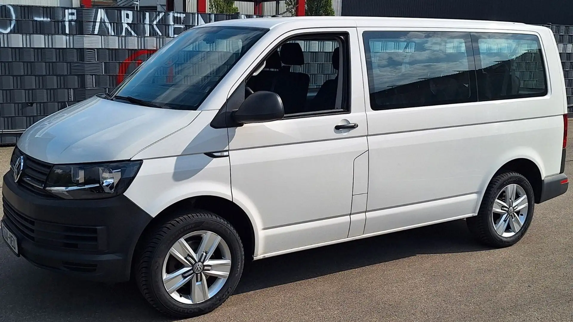 Volkswagen T6 Transporter T6  Bus 9-Sitze Navi PDC TüV+Service Neu! Blanc - 2