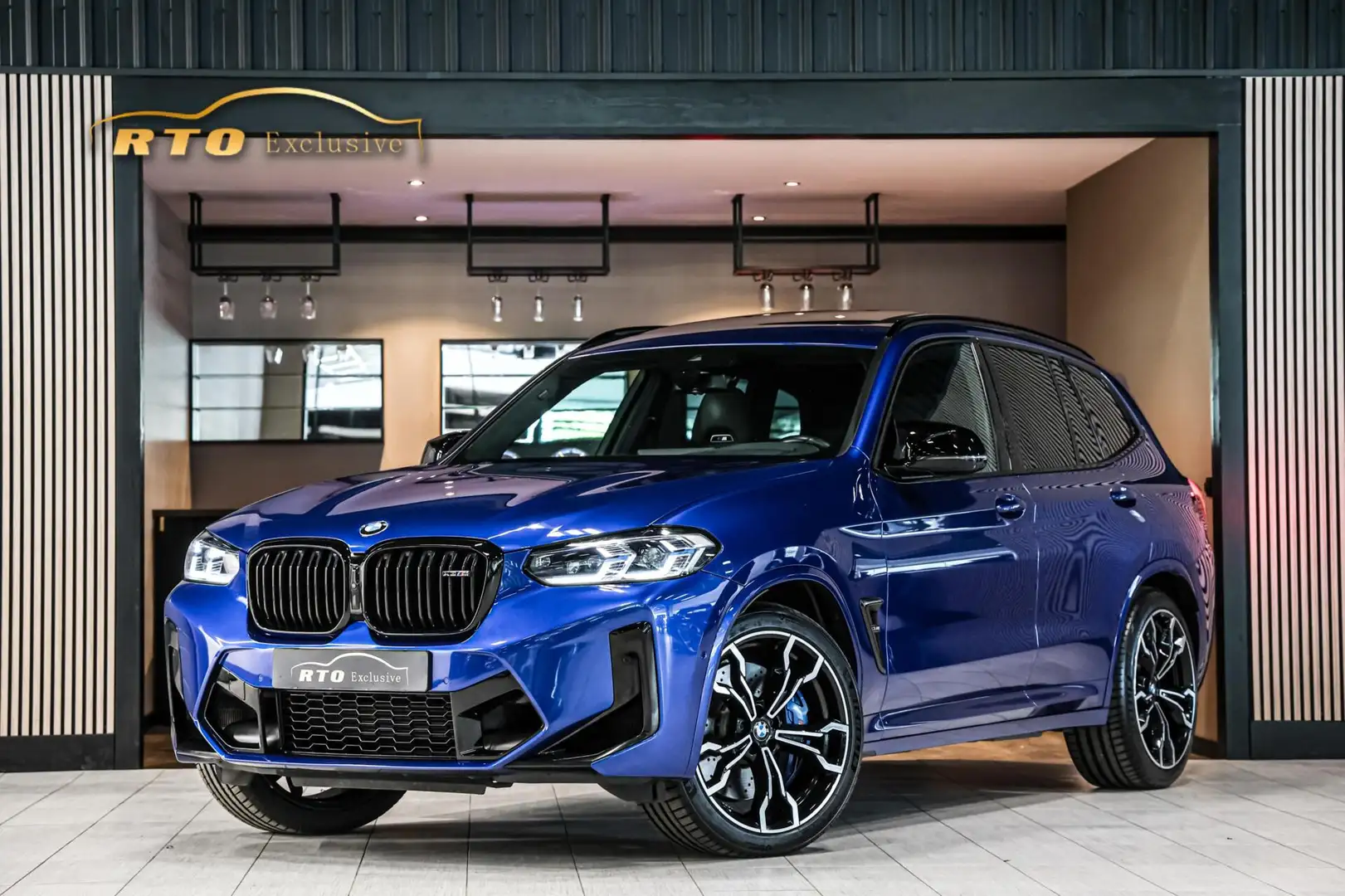 BMW X3 M Competition|Pano|Laser|headup|m-uitlaat|H&K|Shadow Azul - 1