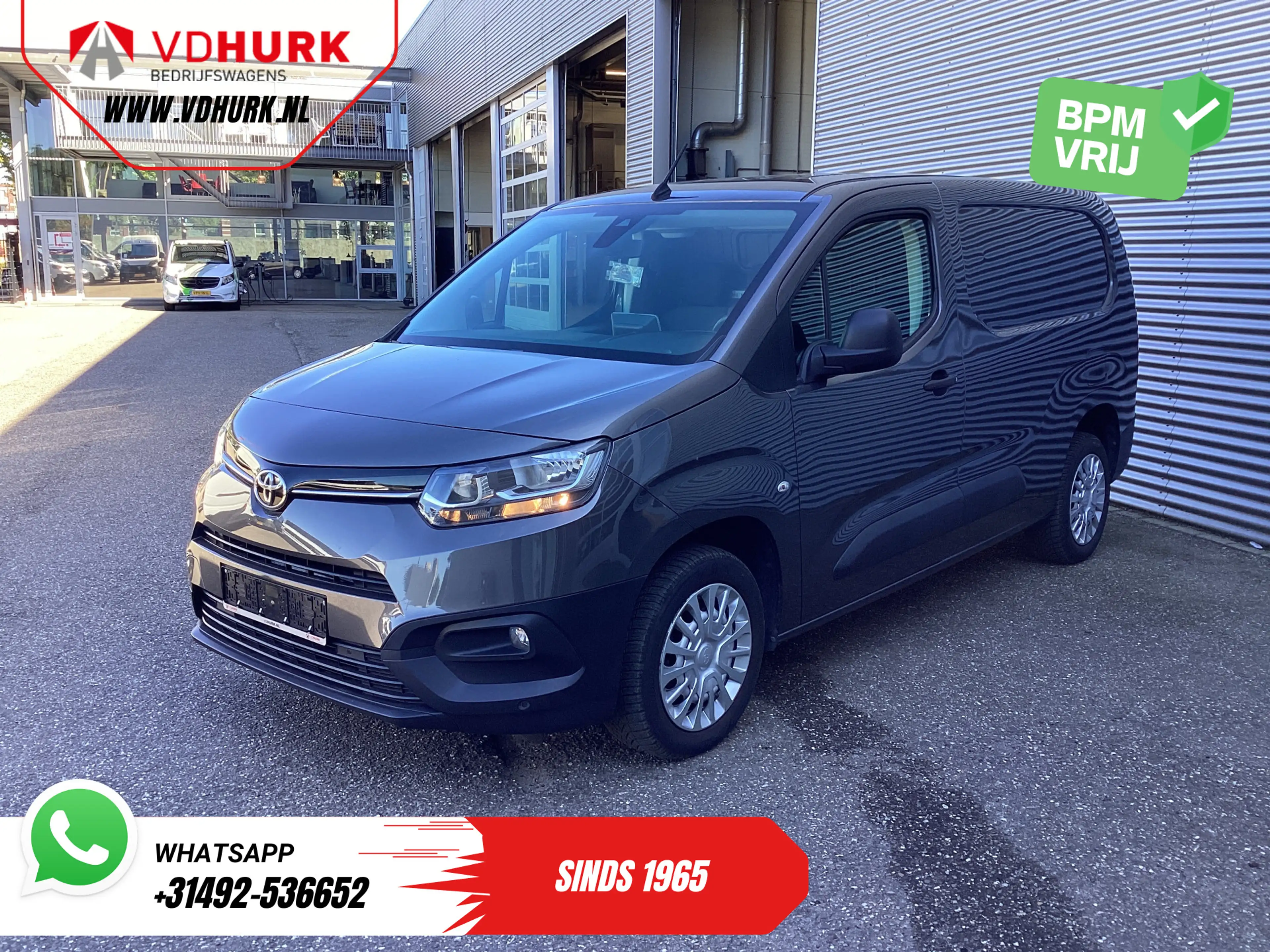 Toyota Proace City 1.5 130 pk L2 Carplay/ 3Pers./ Cruise/ Airco/ PDC — photo 8
