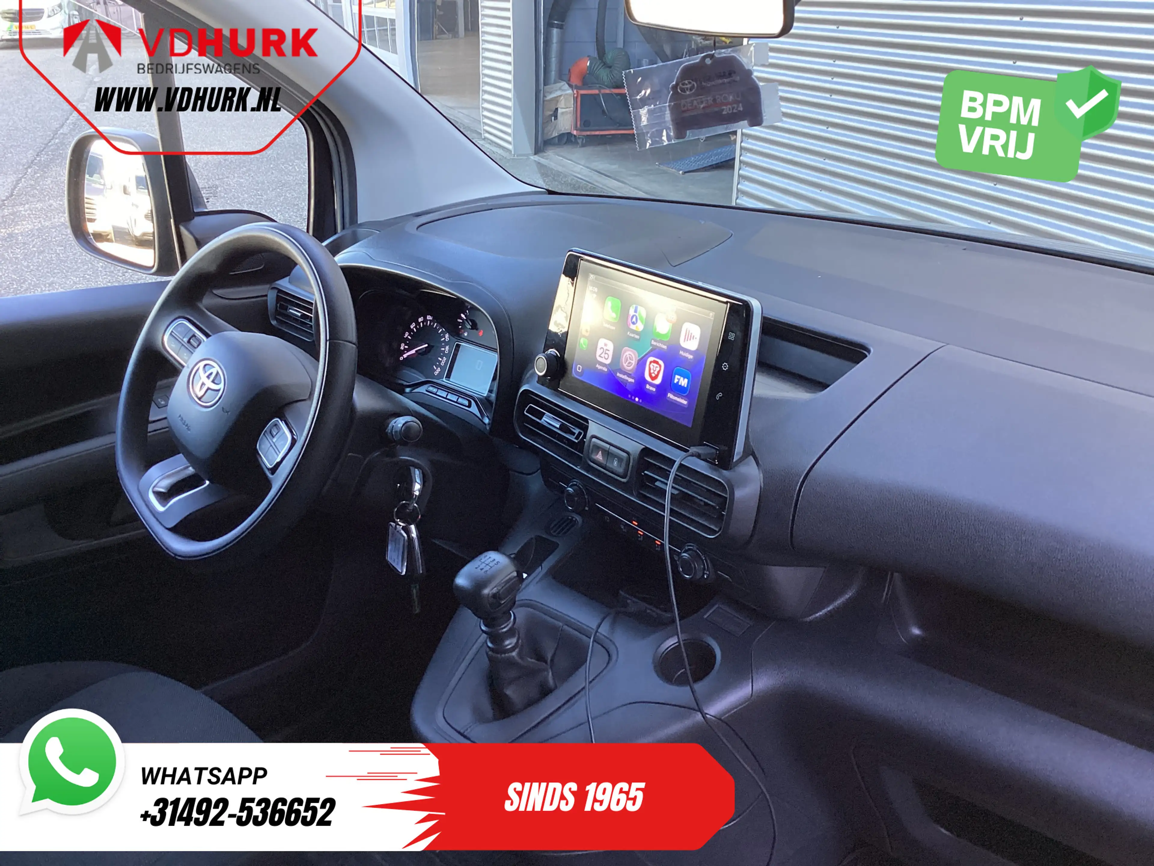 Toyota Proace City 1.5 130 pk L2 Carplay/ 3Pers./ Cruise/ Airco/ PDC — photo 3