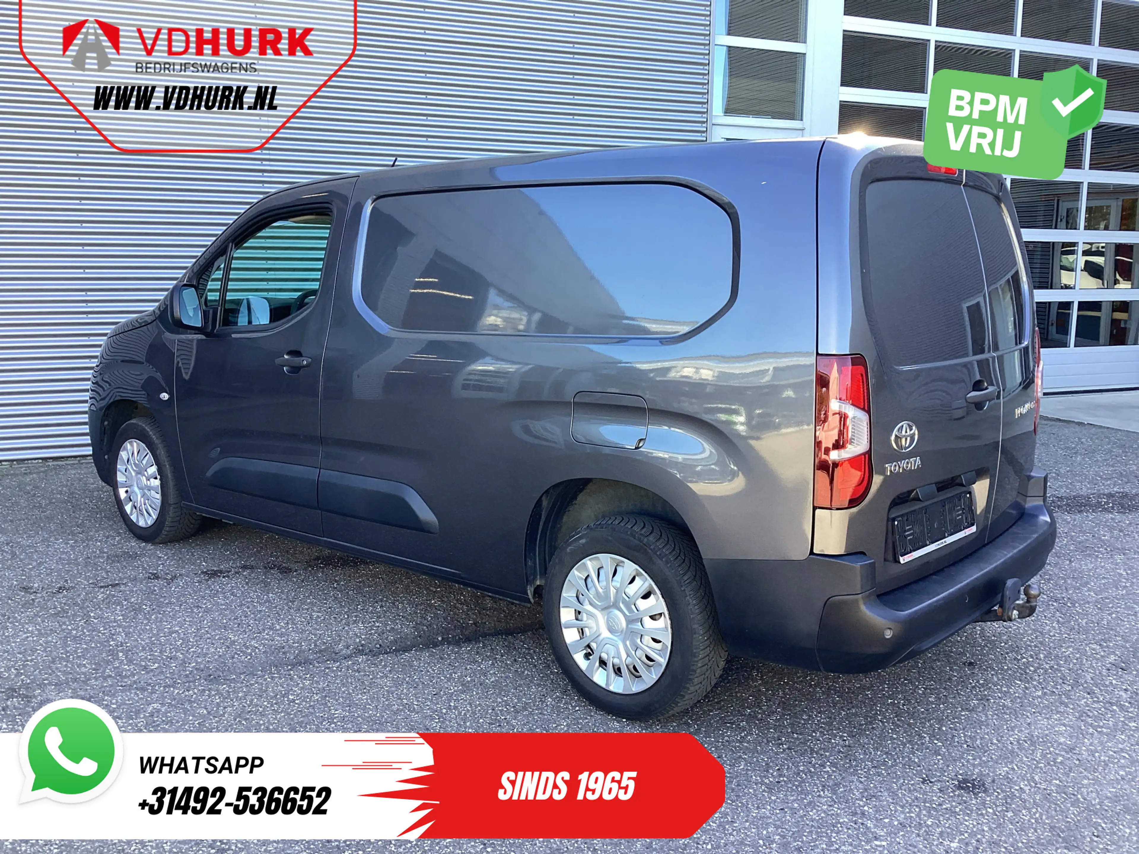 Toyota Proace City 1.5 130 pk L2 Carplay/ 3Pers./ Cruise/ Airco/ PDC — photo 2