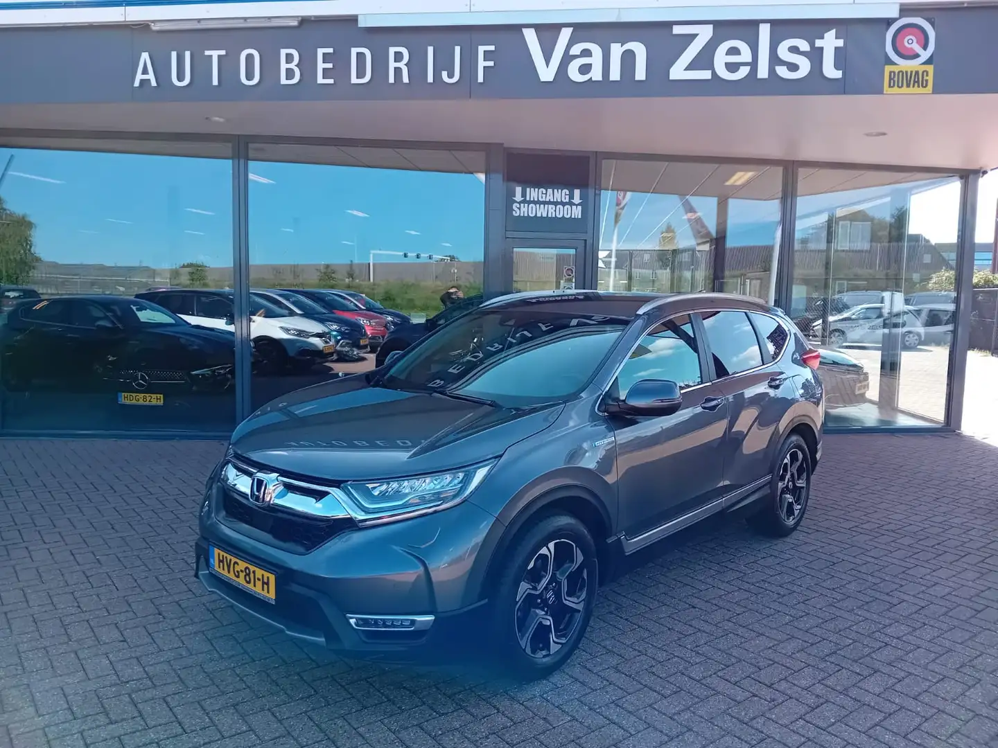 Honda CR-V 2.0 Hybrid Comfort Automaat, Climatronic, Carplay/ Grijs - 1